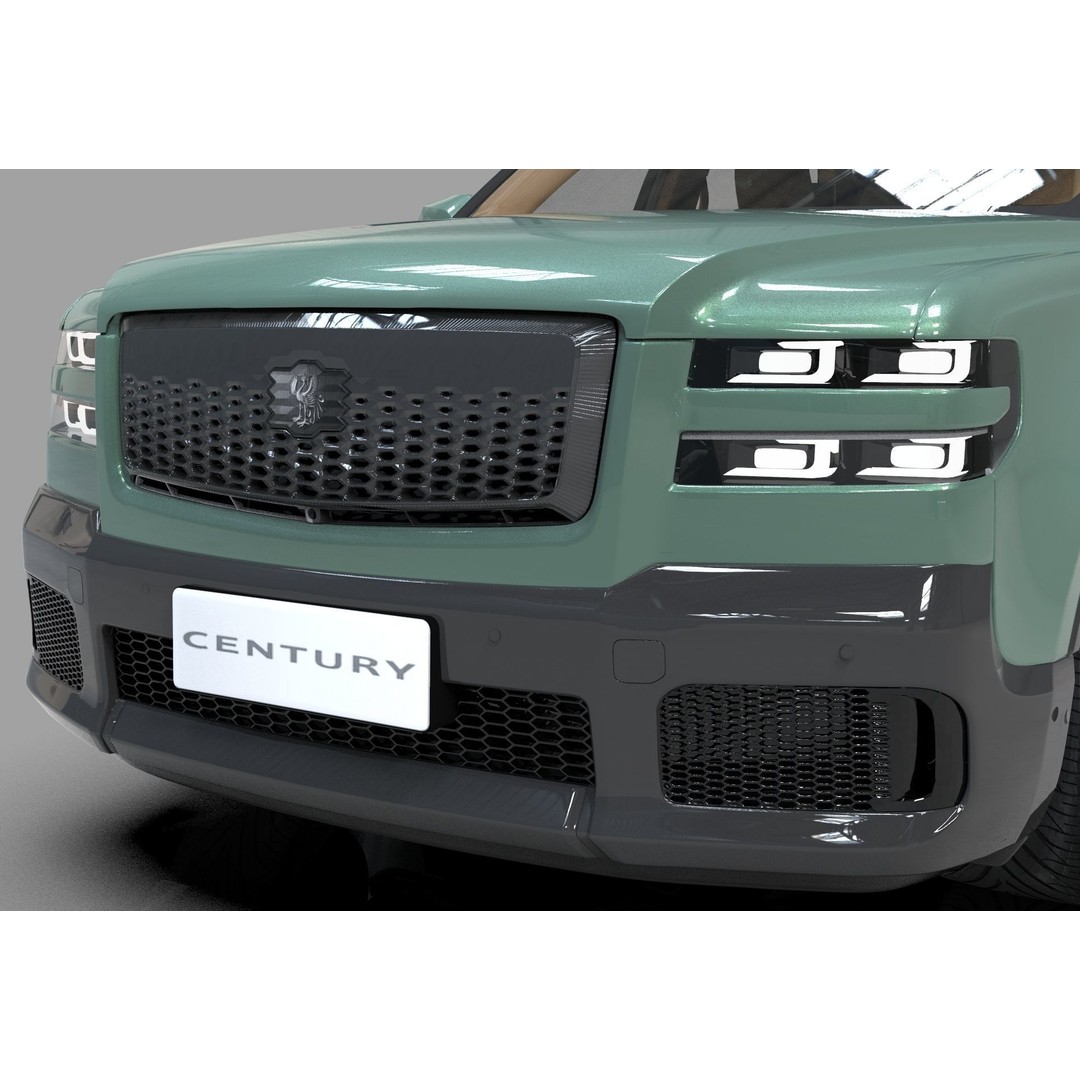 Toyota Century SUV 2024 3D Model – High Poly Interior, FBX, OBJ, Blender - View 12