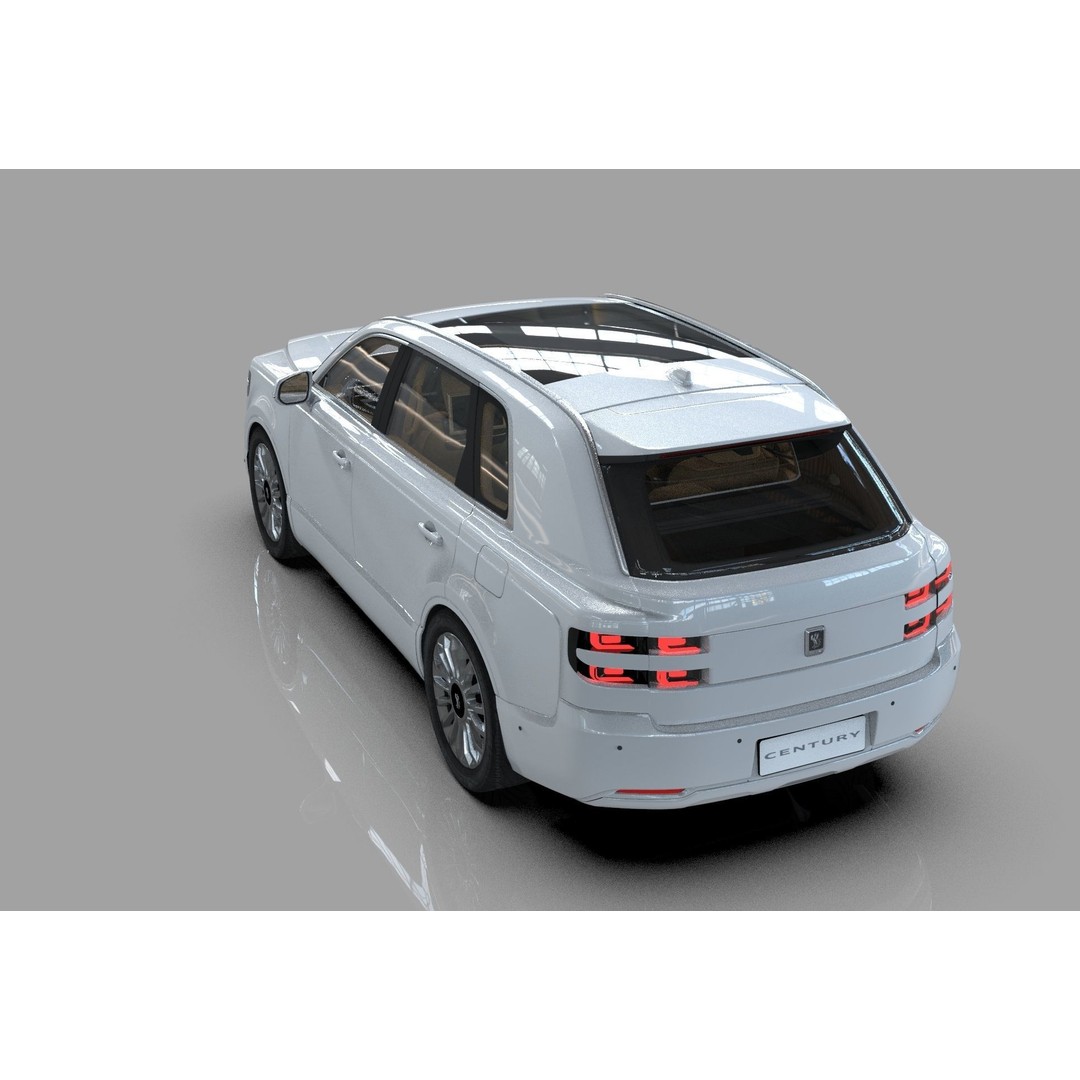 Toyota Century SUV 2024 3D Model – High Poly Interior, FBX, OBJ, Blender - View 22