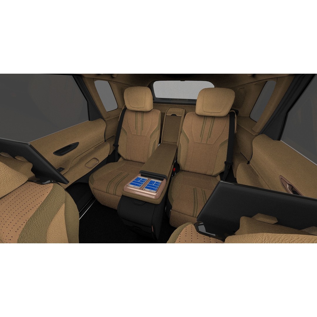 Toyota Century SUV 2024 3D Model – High Poly Interior, FBX, OBJ, Blender - View 27