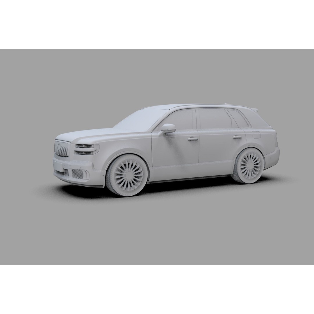 Toyota Century SUV 2024 3D Model – High Poly Interior, FBX, OBJ, Blender - View 29