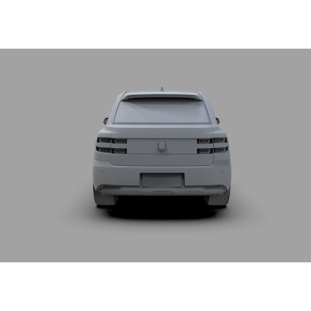 Toyota Century SUV 2024 3D Model – High Poly Interior, FBX, OBJ, Blender - View 33
