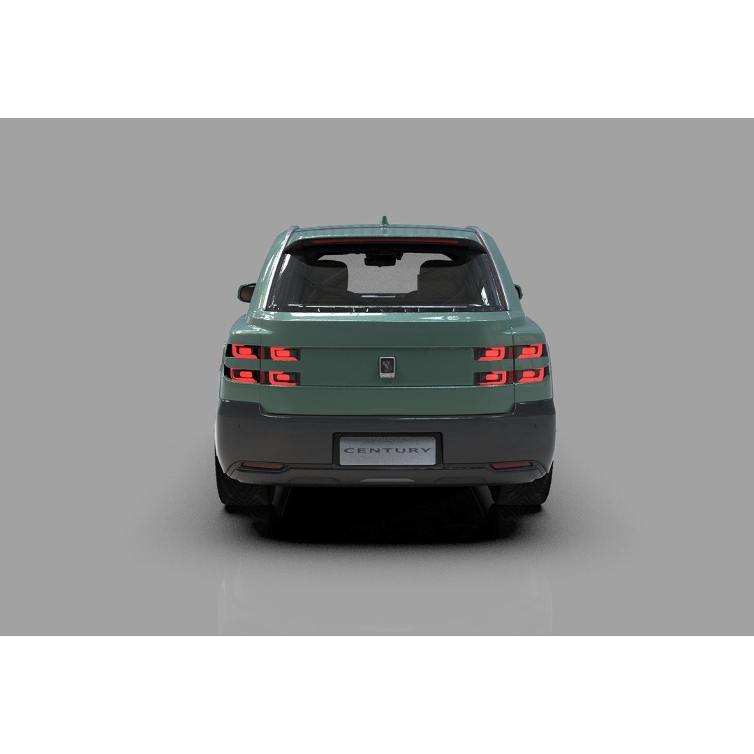 Toyota Century SUV 2024 3D Model – High Poly Interior, FBX, OBJ, Blender - View 6