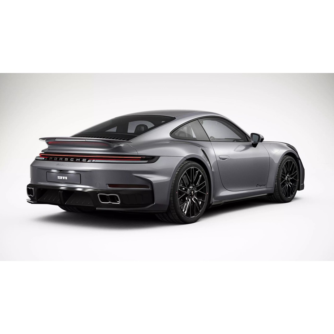 2026 Porsche 911 Turbo S 3D Model – High Poly Game Ready Asset, FBX - View 10