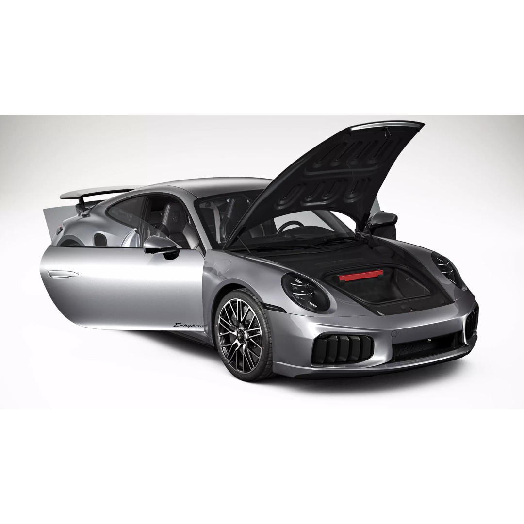 2026 Porsche 911 Turbo S 3D Model – High Poly Game Ready Asset, FBX - View 13