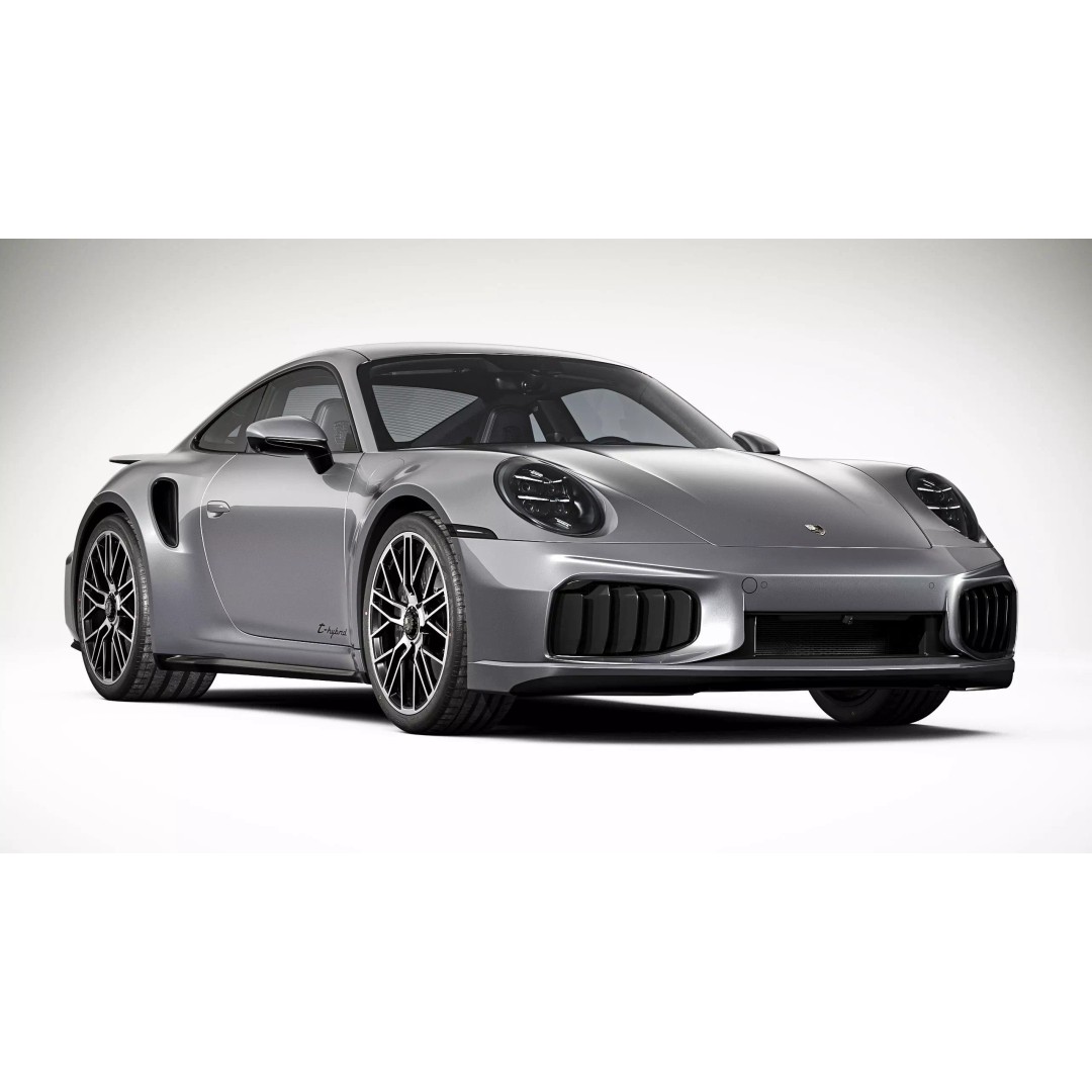 2026 Porsche 911 Turbo S 3D Model – High Poly Game Ready Asset, FBX - View 7
