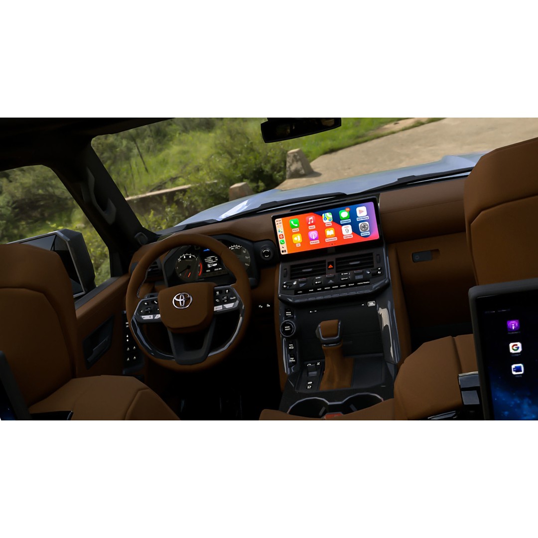 2024 Toyota Prado 3D Model – High Poly Game-Ready Asset, OBJ, C4D - View 6