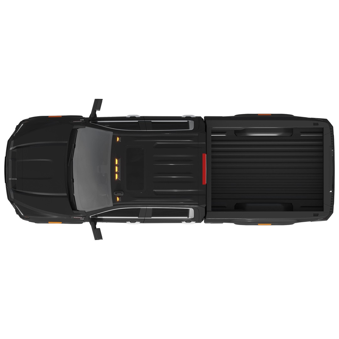 GMC Sierra Denali 2500HD 2025 3D Model – High Poly Game Asset, FBX - View 10