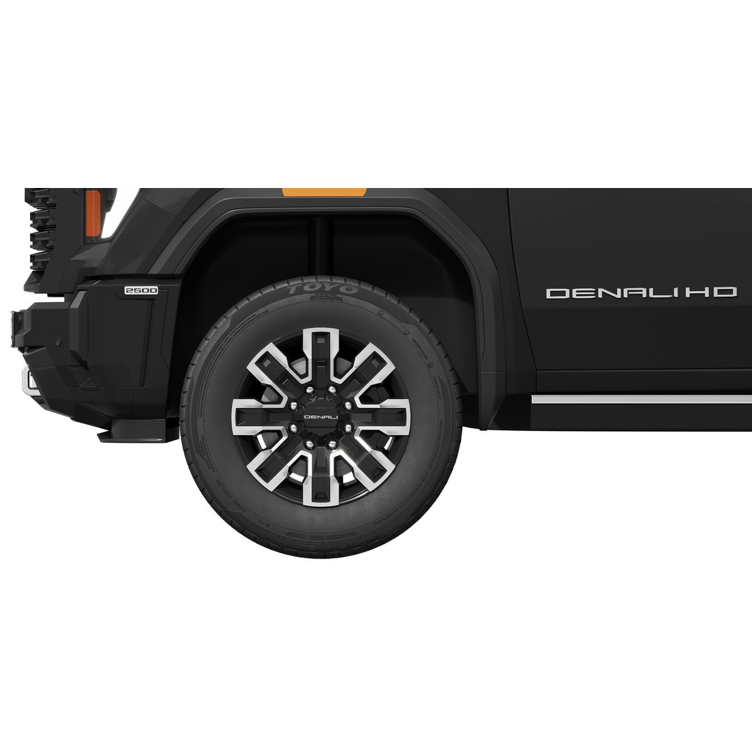 GMC Sierra Denali 2500HD 2025 3D Model – High Poly Game Asset, FBX - View 12