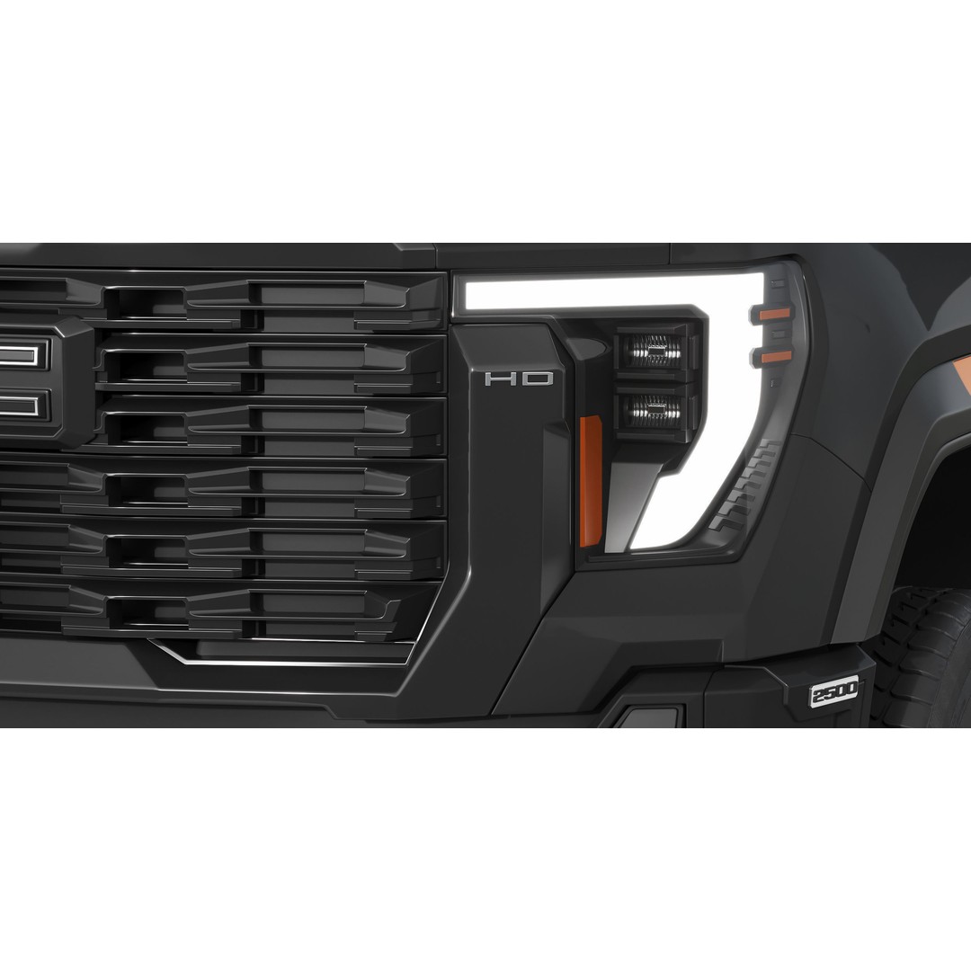 GMC Sierra Denali 2500HD 2025 3D Model – High Poly Game Asset, FBX - View 14