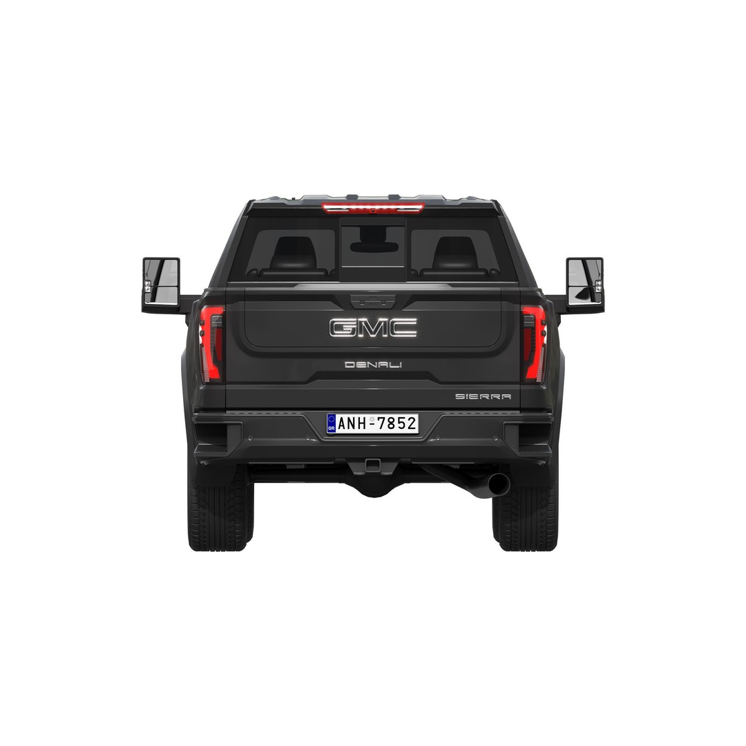 GMC Sierra Denali 2500HD 2025 3D Model – High Poly Game Asset, FBX - View 9