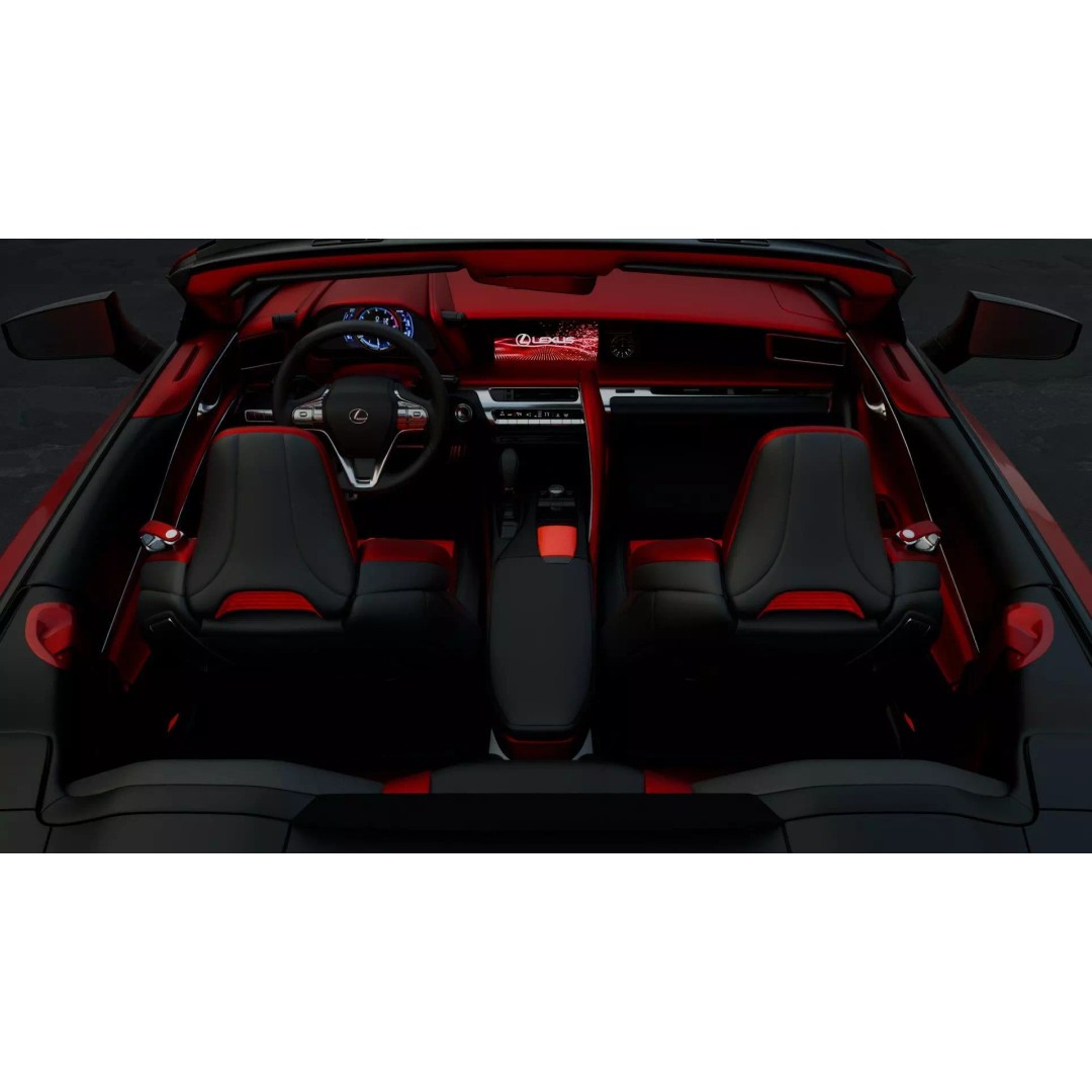 Lexus LC 500 3D Model – High Detail Luxury Car, Game Ready, FBX - View 10