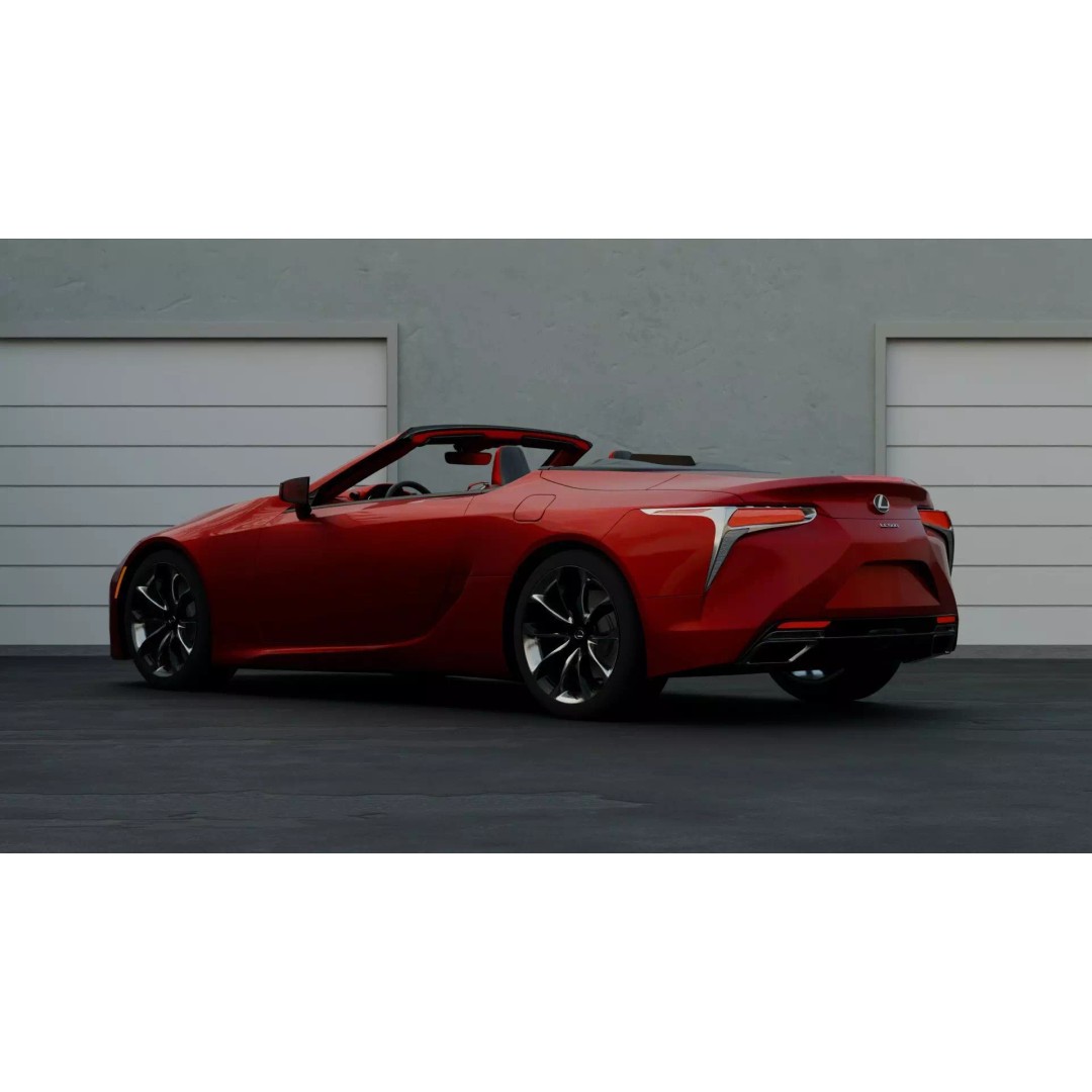 Lexus LC 500 3D Model – High Detail Luxury Car, Game Ready, FBX - View 16