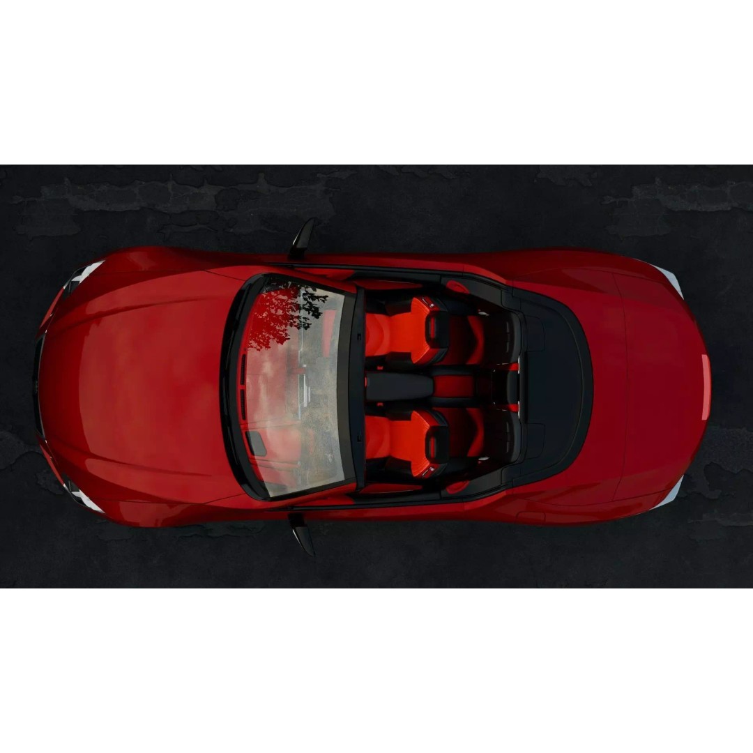 Lexus LC 500 3D Model – High Detail Luxury Car, Game Ready, FBX - View 17