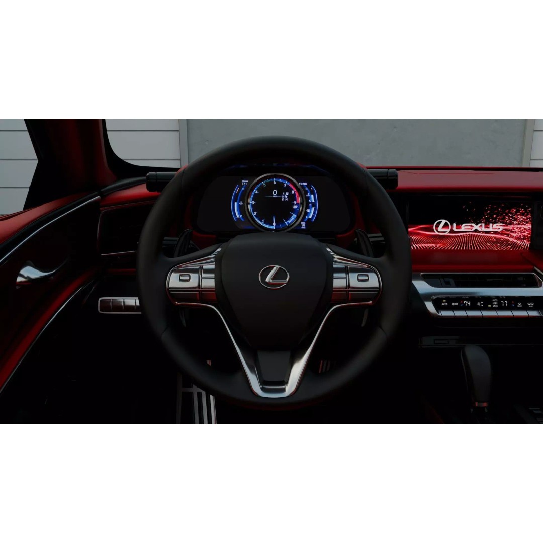 Lexus LC 500 3D Model – High Detail Luxury Car, Game Ready, FBX - View 7