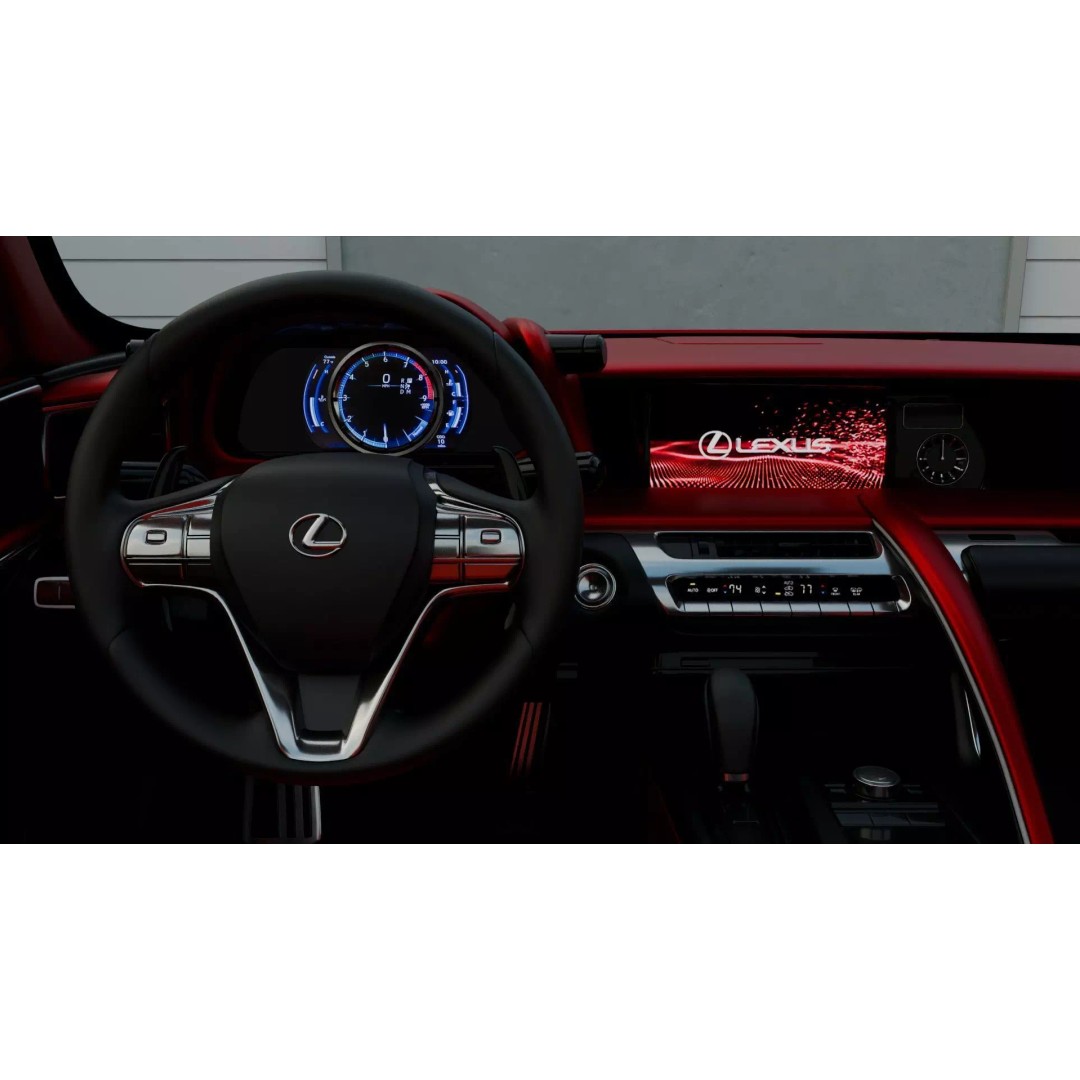 Lexus LC 500 3D Model – High Detail Luxury Car, Game Ready, FBX - View 8