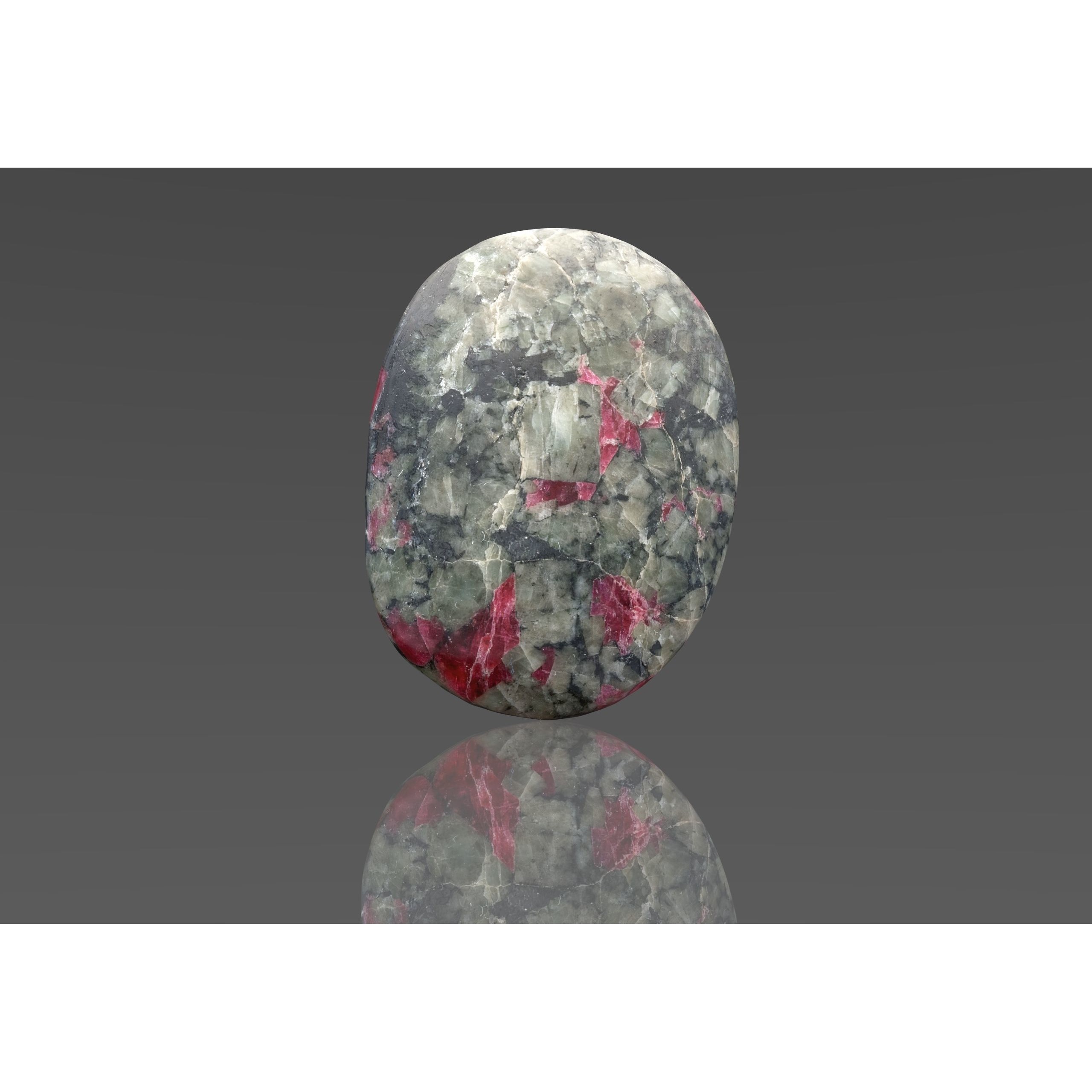Eudialyte Gemstone - Low-Poly Game-Ready 3D Model - View 5