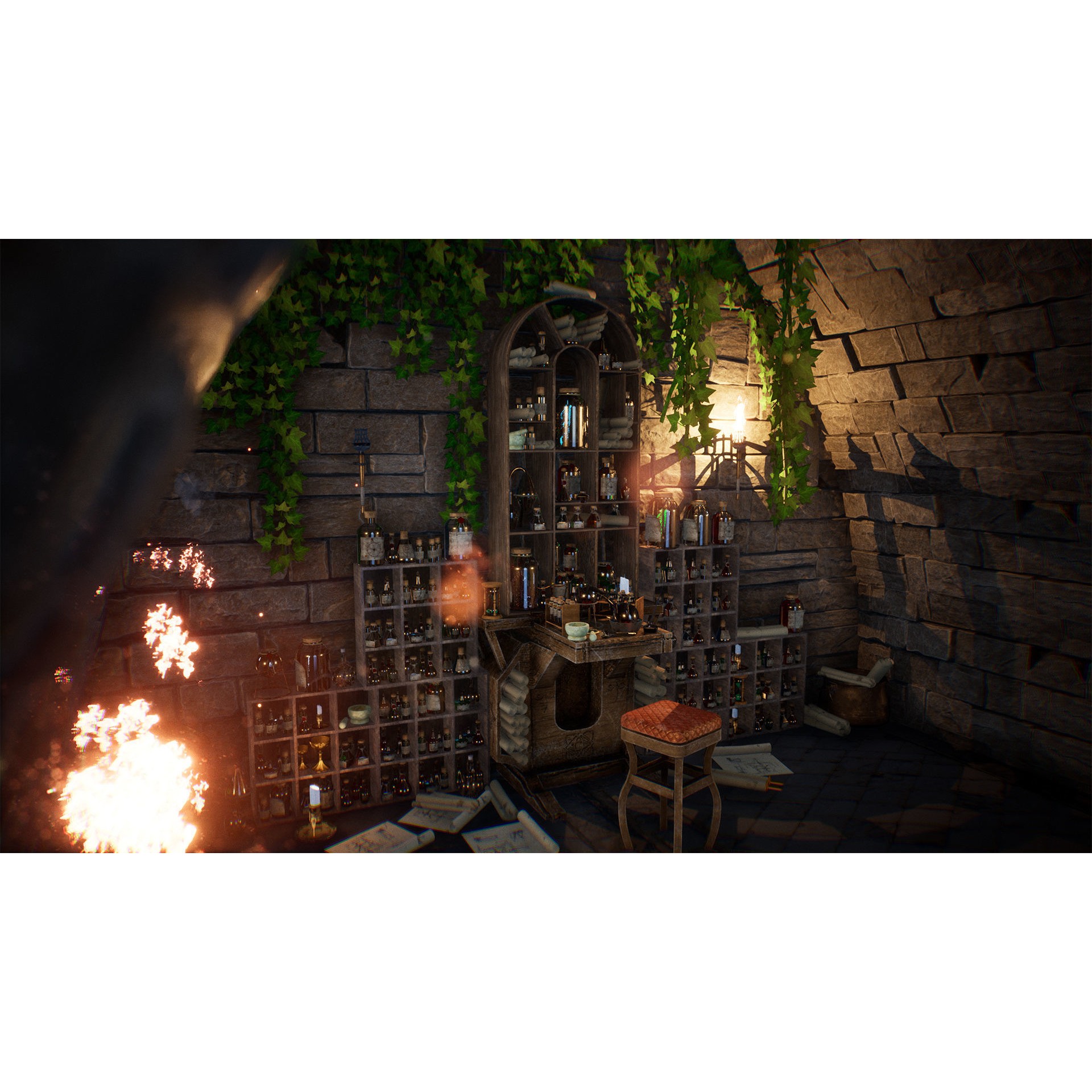 Potion Master - Low-Poly Game-Ready 3D Model - View 11