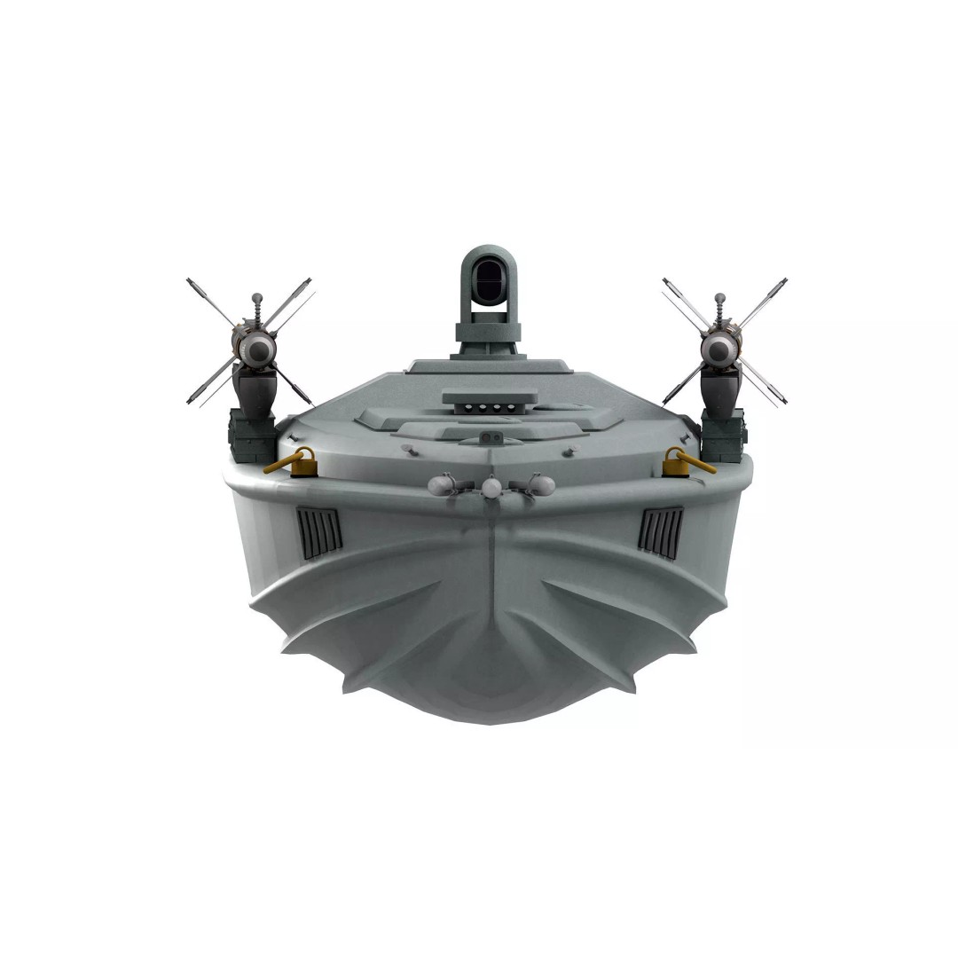 Magura Naval Drone 3D Model – Low Poly Game-Ready FBX Asset - View 10