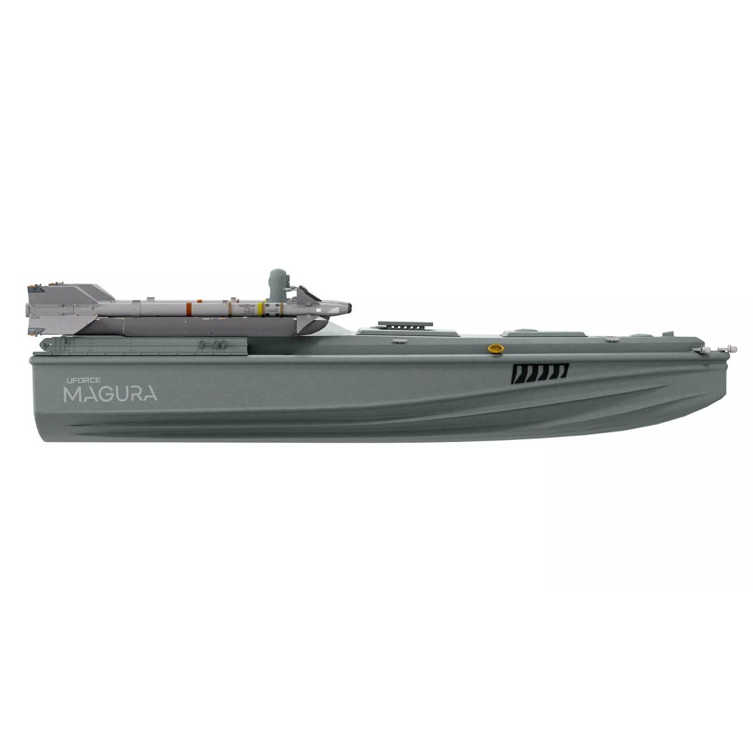 Magura Naval Drone 3D Model – Low Poly Game-Ready FBX Asset - View 4