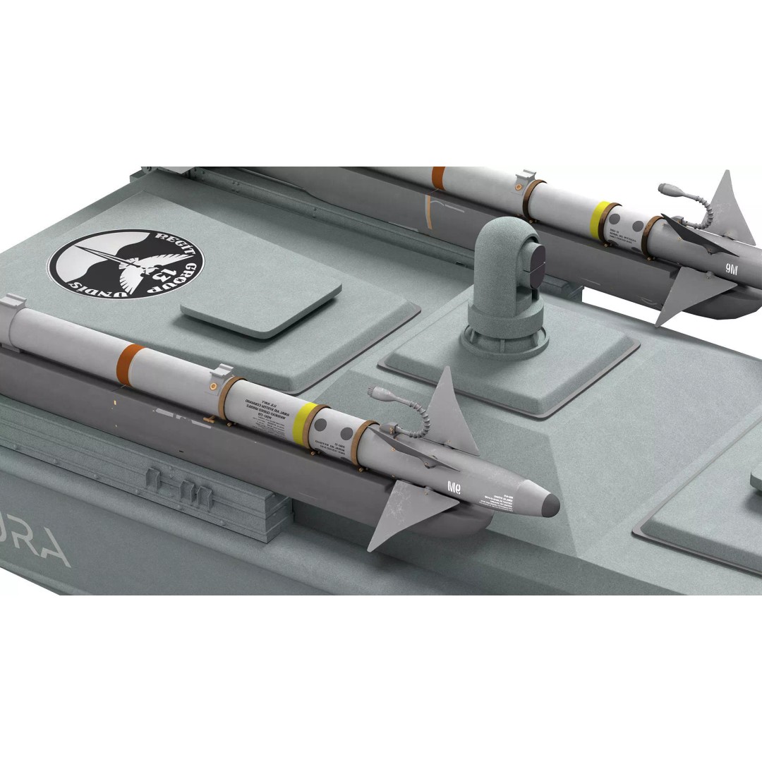 Magura Naval Drone 3D Model – Low Poly Game-Ready FBX Asset - View 9
