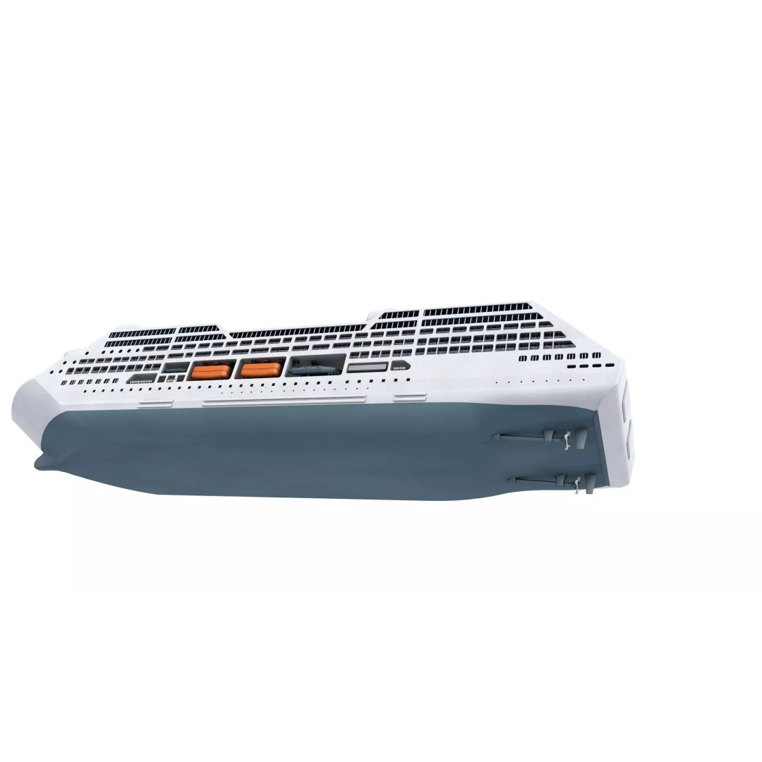 Passenger Cruise Ship 3D Model – High Poly Game Asset, FBX, PBR - View 5