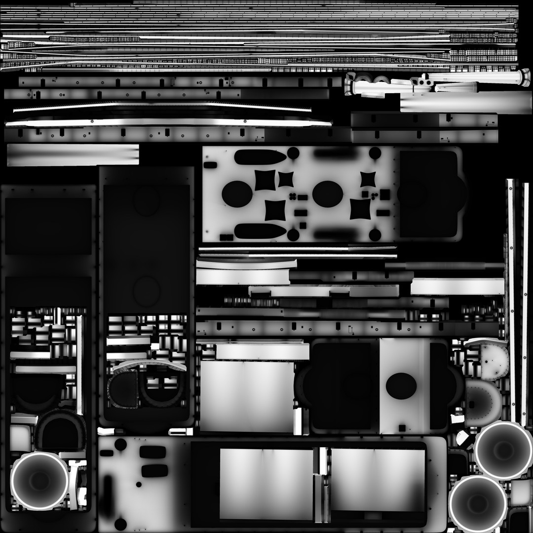 Hospital Ship 3D Model – Realistic Military Watercraft, FBX - View 20