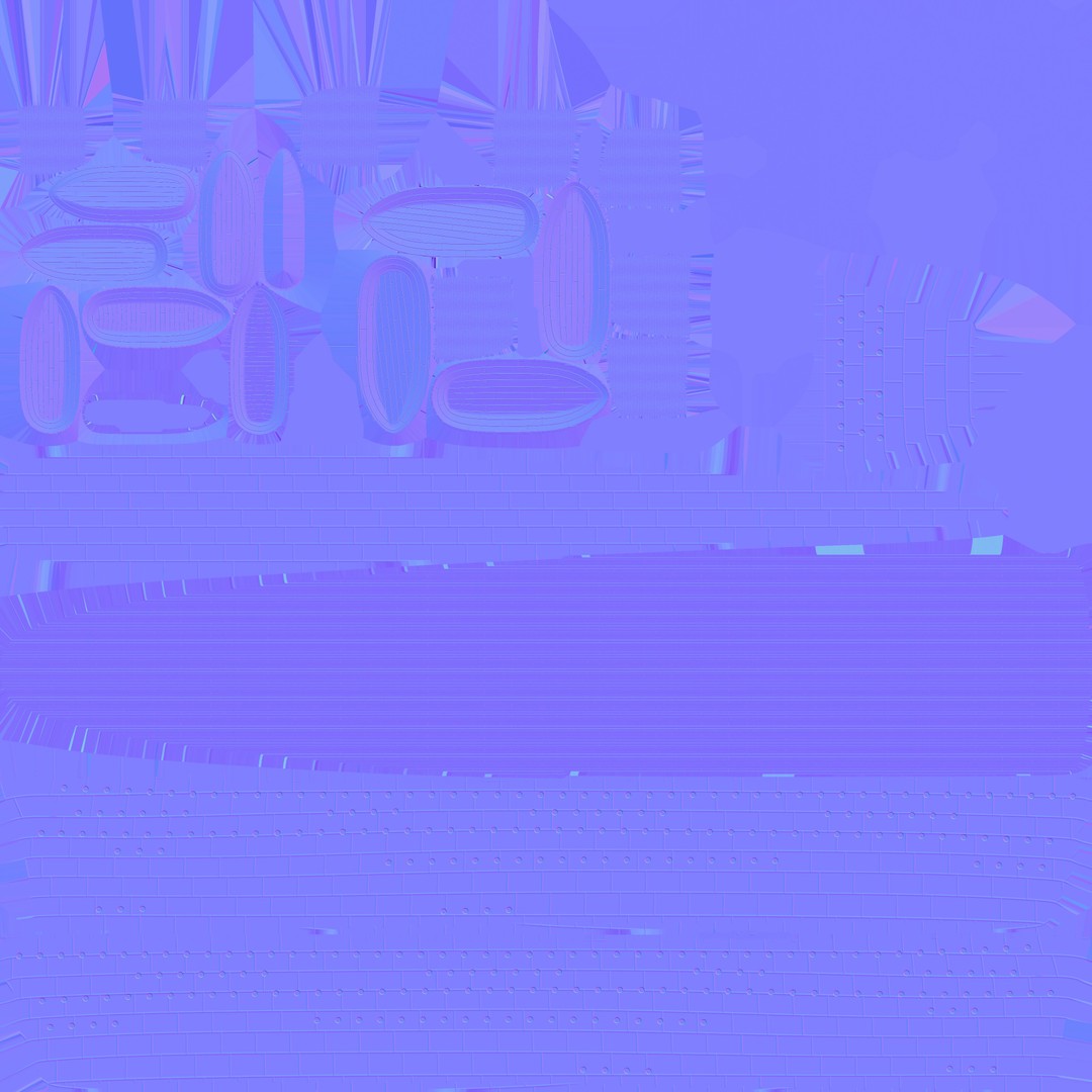 Hospital Ship 3D Model – Realistic Military Watercraft, FBX - View 32