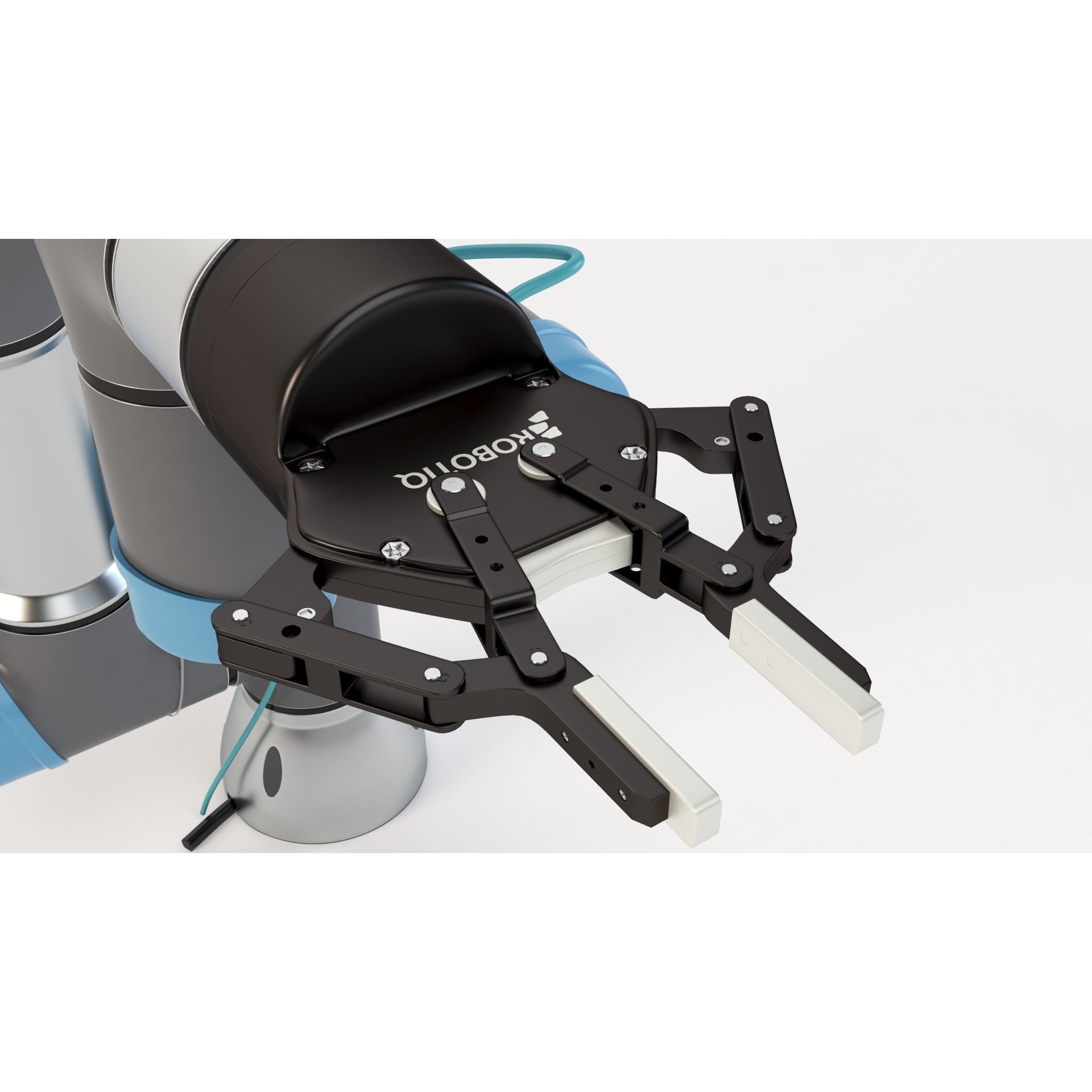 Universal Robots UR3 With Robotiq Two Finger - Game-Ready 3D Model - View 14