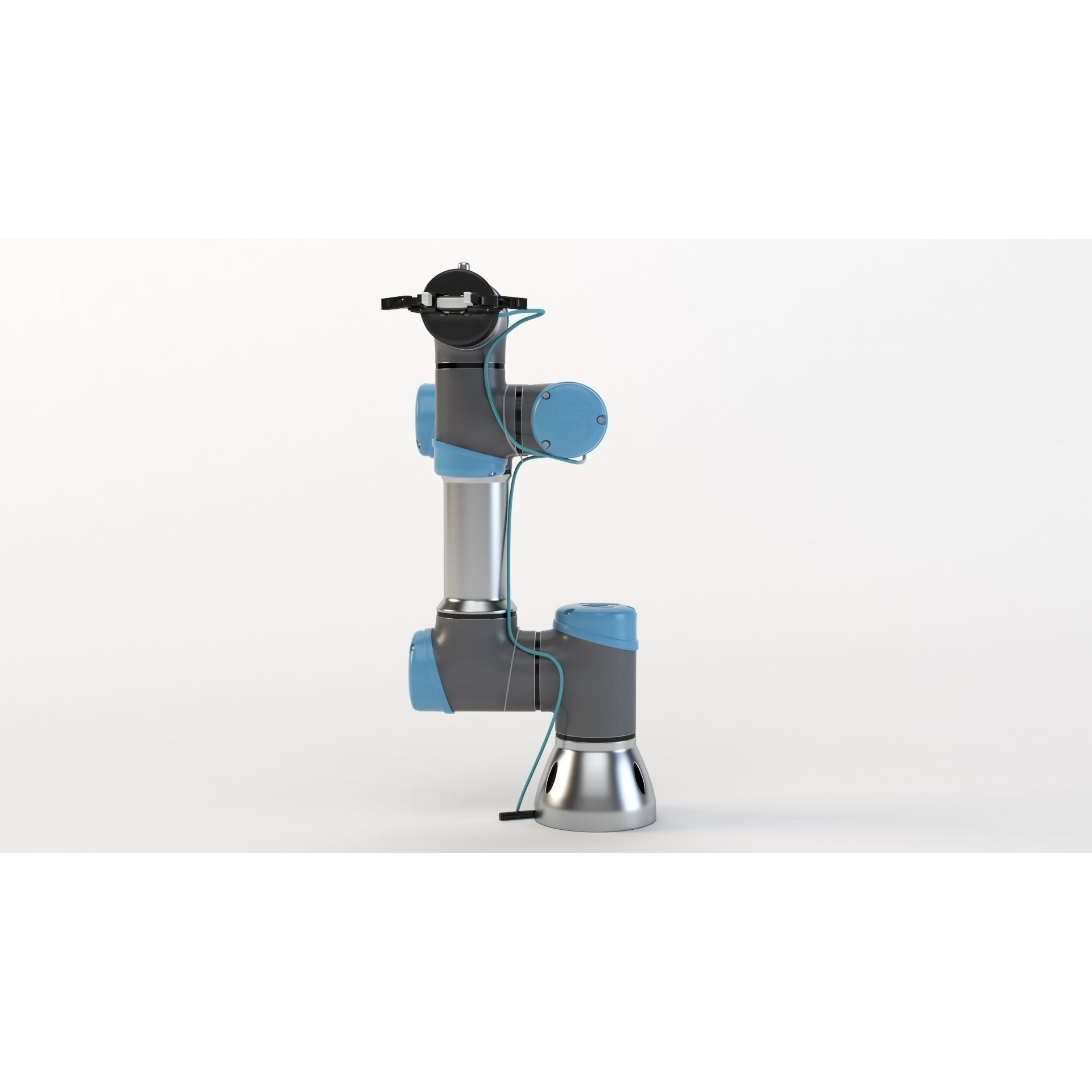 Universal Robots UR3 With Robotiq Two Finger - Game-Ready 3D Model - View 27