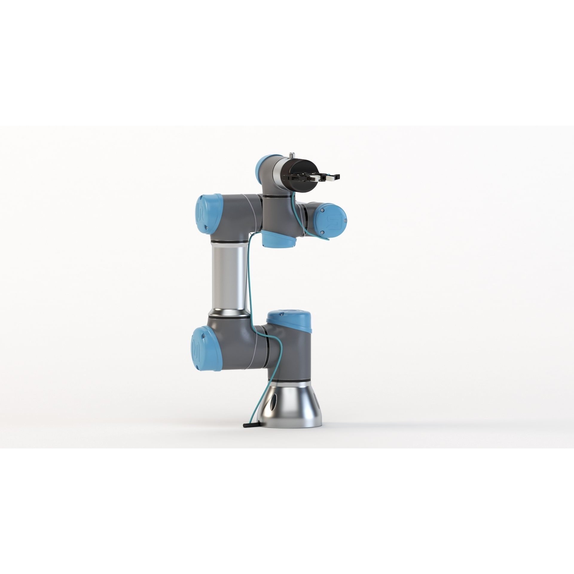 Universal Robots UR3 With Robotiq Two Finger - Game-Ready 3D Model - View 29