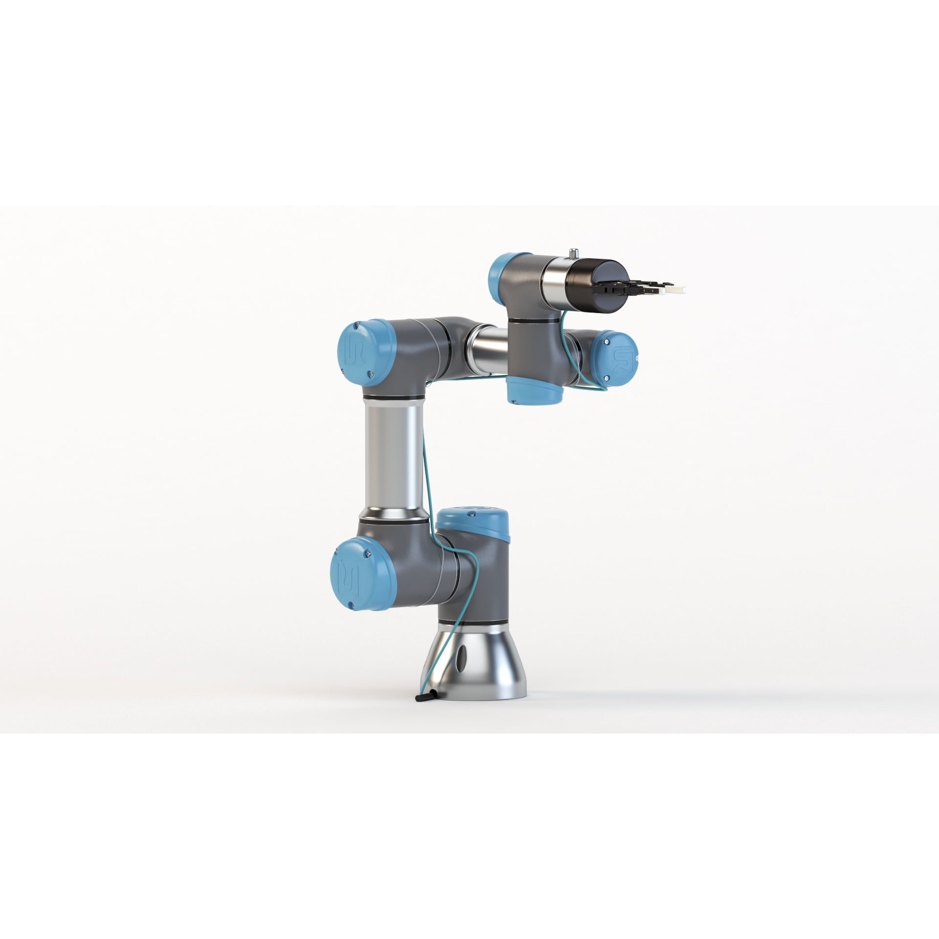 Universal Robots UR3 With Robotiq Two Finger - Game-Ready 3D Model - View 30