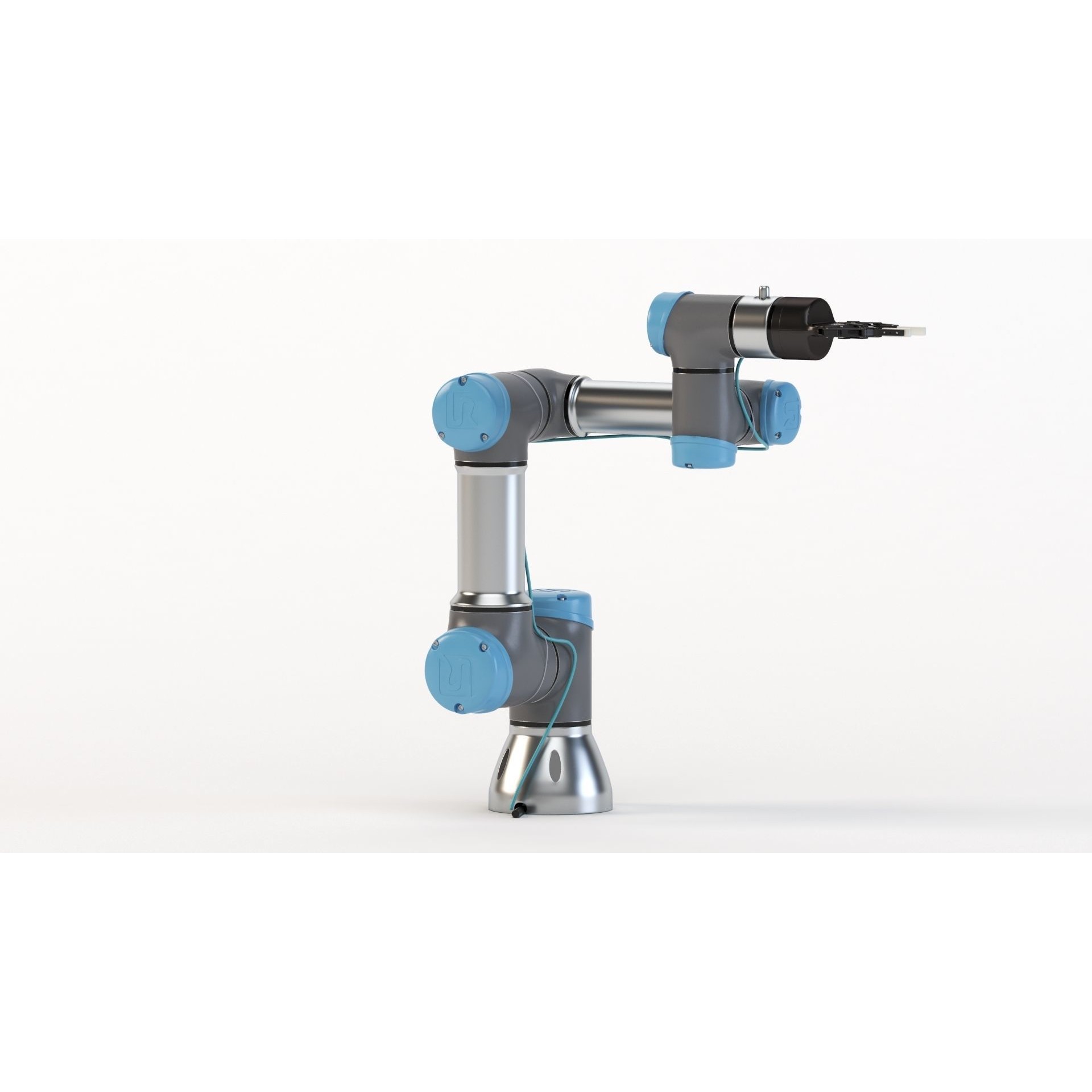 Universal Robots UR3 With Robotiq Two Finger - Game-Ready 3D Model - View 31