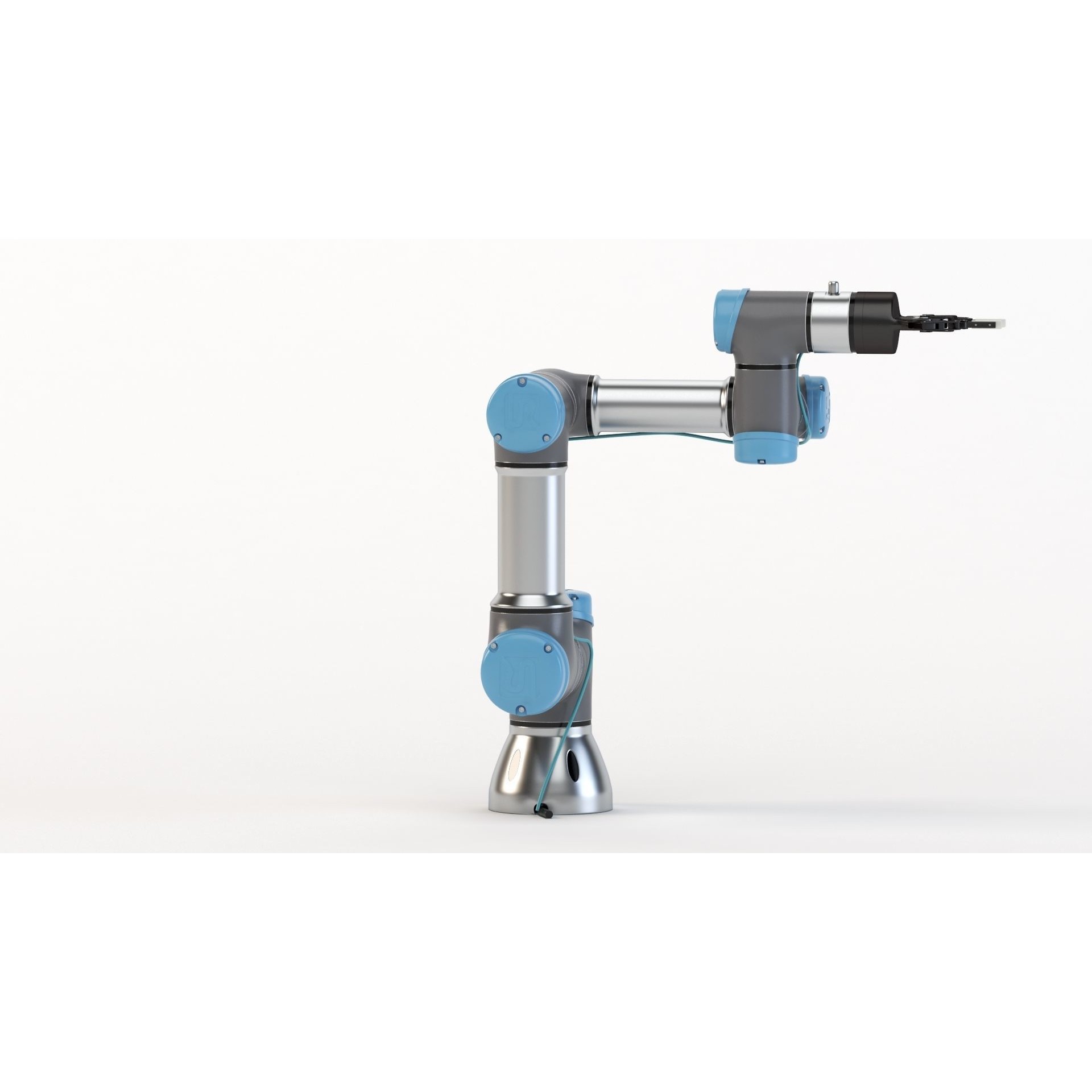 Universal Robots UR3 With Robotiq Two Finger - Game-Ready 3D Model - View 32