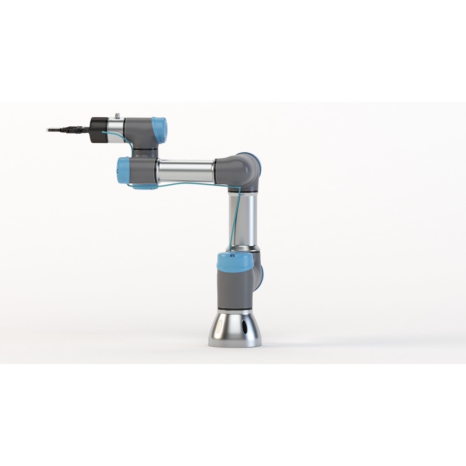 Universal Robots UR3 With Robotiq Two Finger - Game-Ready 3D Model - View 41