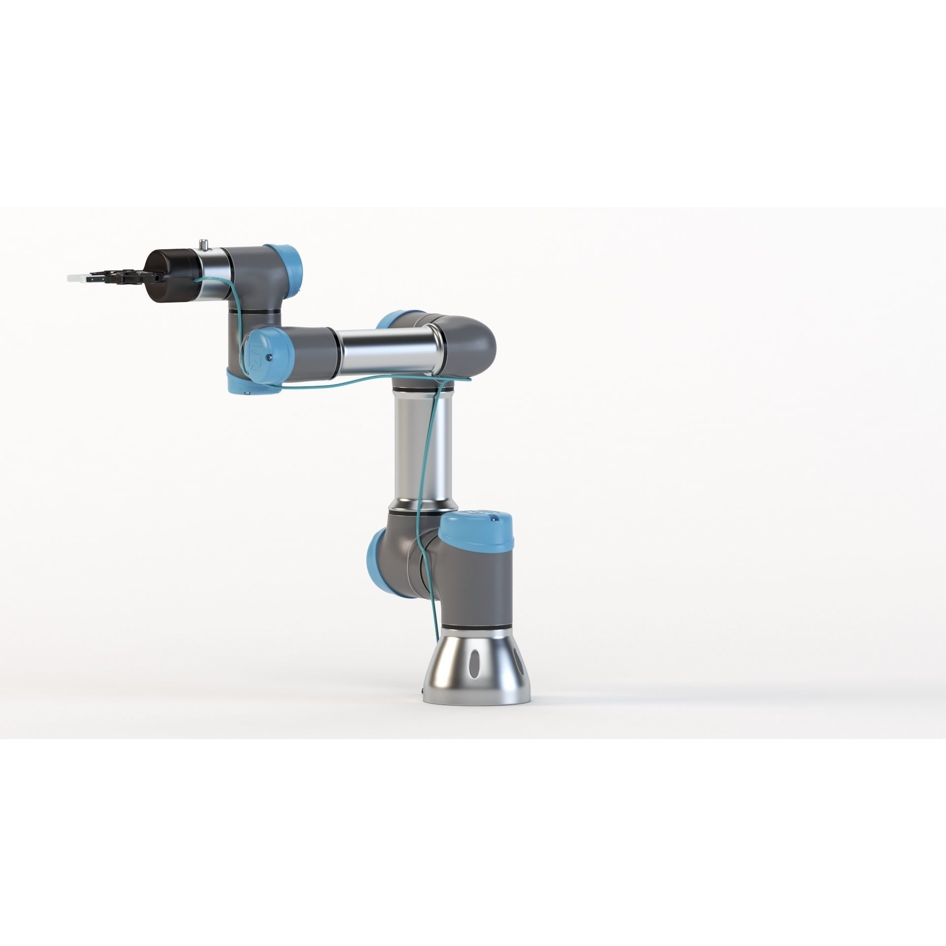 Universal Robots UR3 With Robotiq Two Finger - Game-Ready 3D Model - View 43