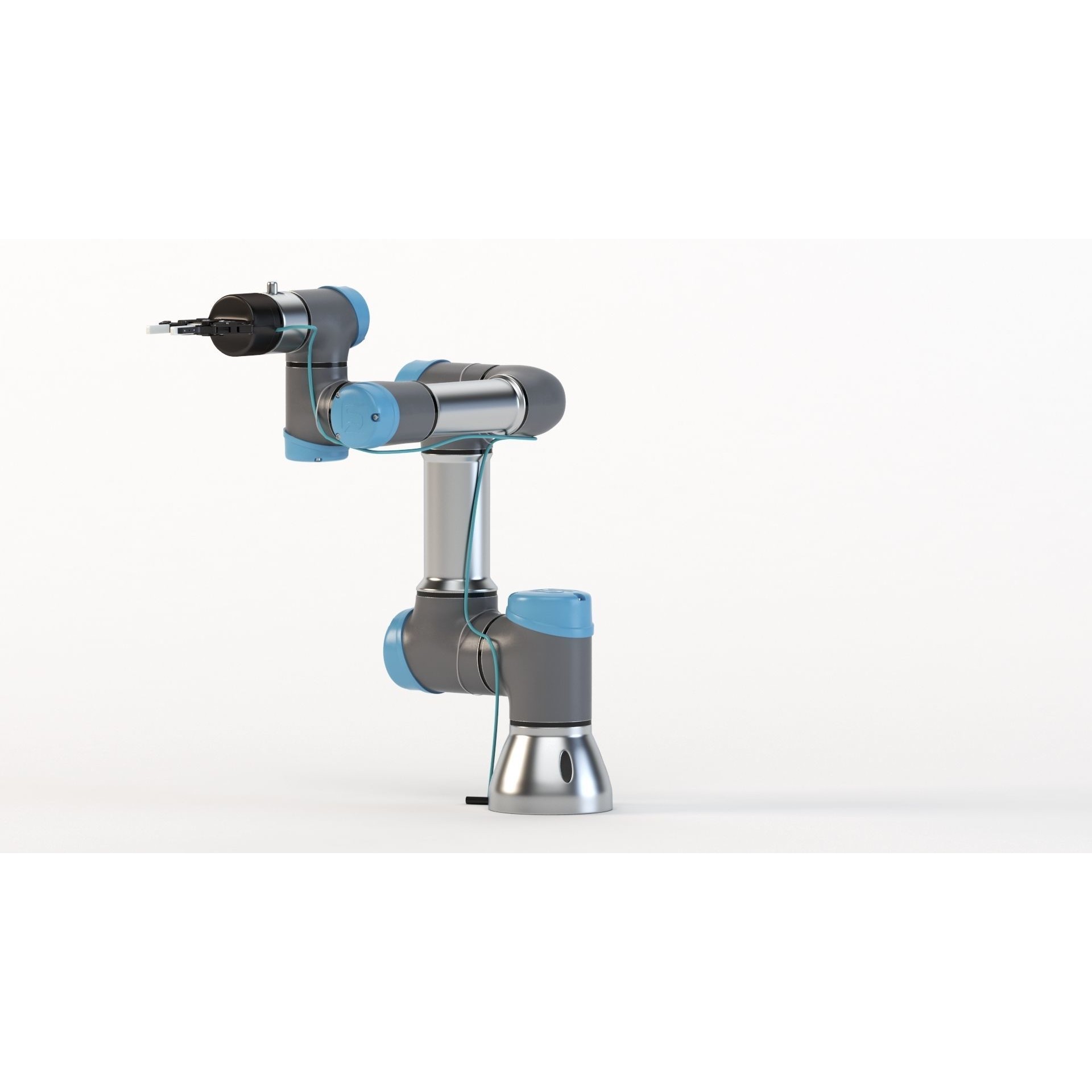 Universal Robots UR3 With Robotiq Two Finger - Game-Ready 3D Model - View 44