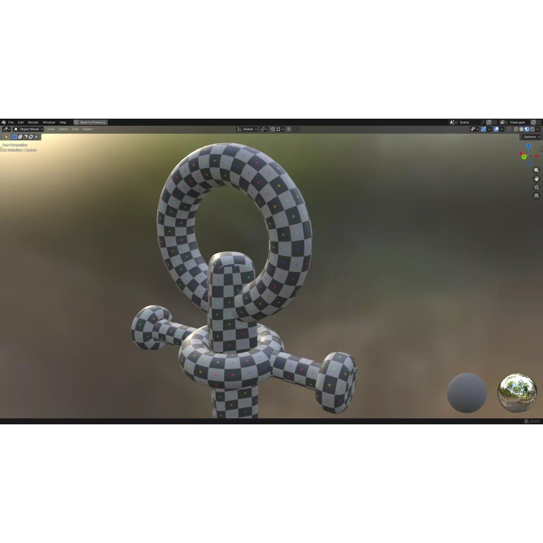 Steel Anchor 3D Model – Low Poly PBR Game Asset, FBX, OBJ - View 36