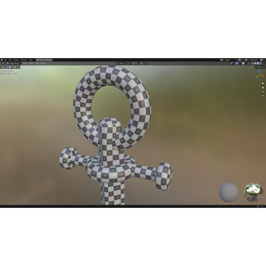 Steel Anchor 3D Model – Low Poly PBR Game Asset, FBX, OBJ - View 42