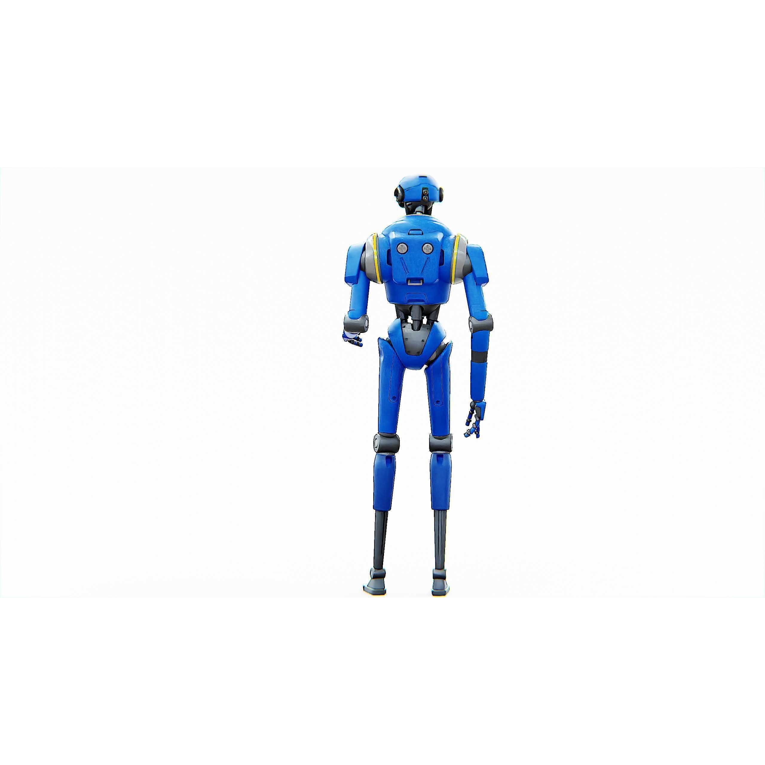 Protocol Droid V-2 - Game-Ready 3D Model - View 13