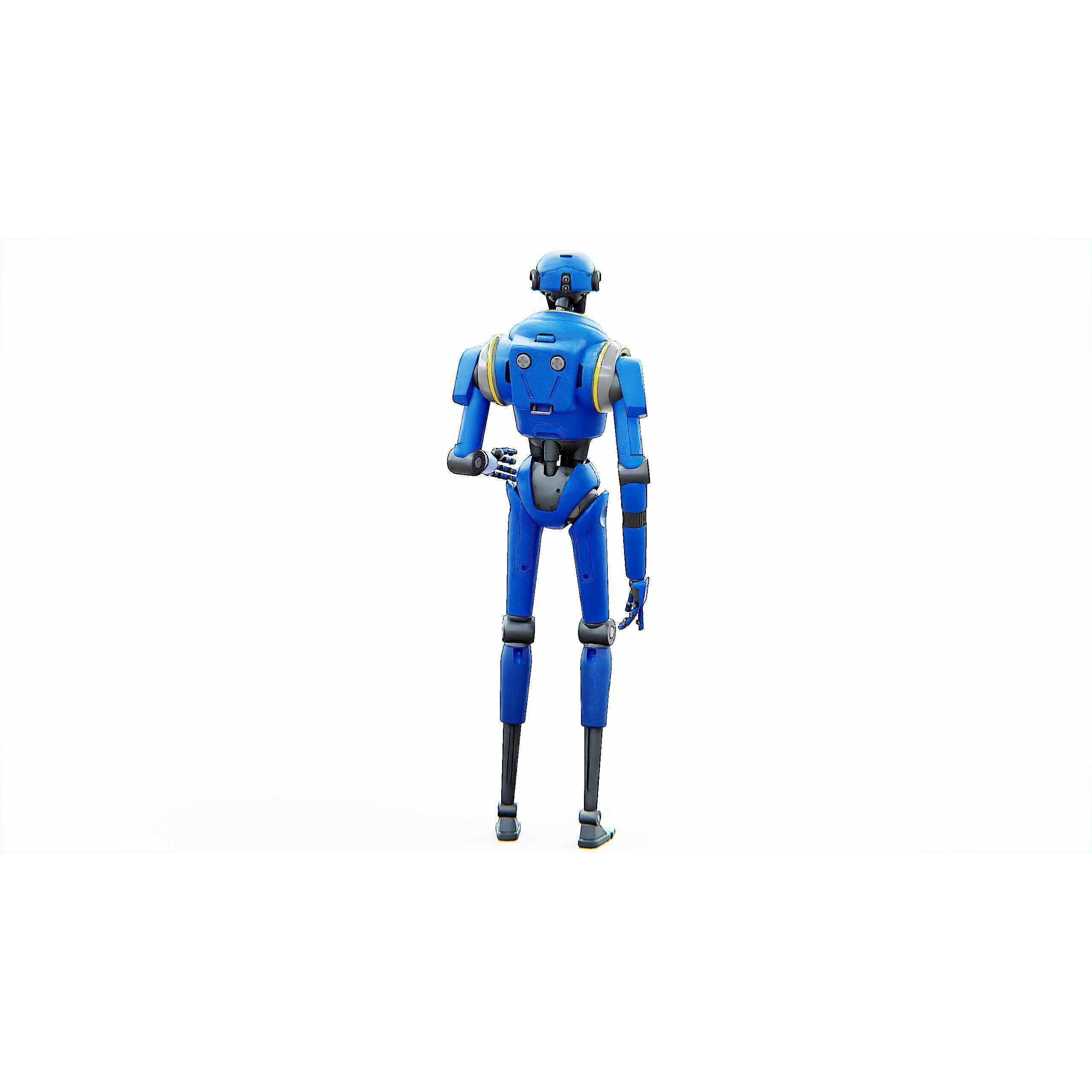 Protocol Droid V-2 - Game-Ready 3D Model - View 14