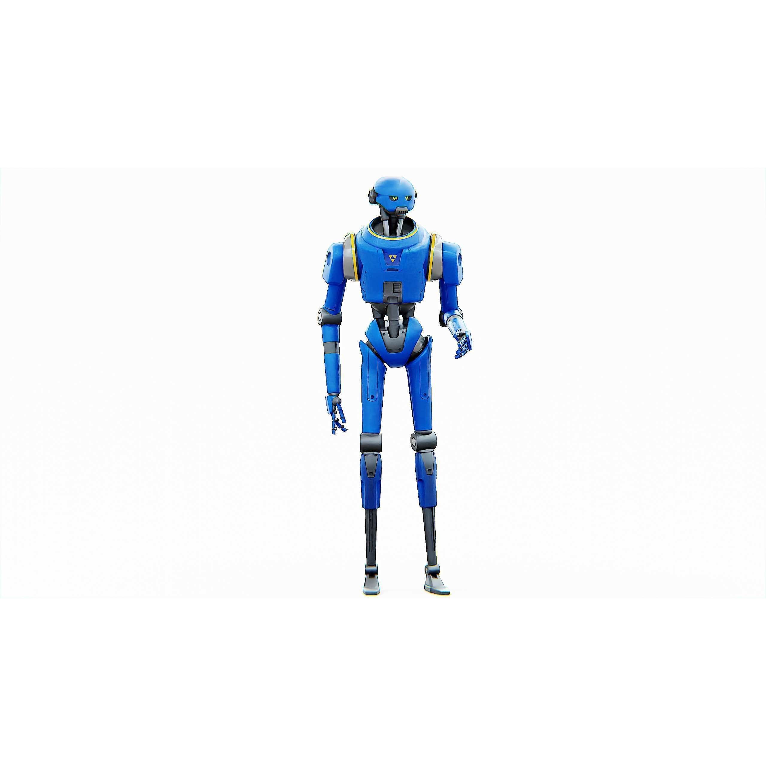 Protocol Droid V-2 - Game-Ready 3D Model - View 23