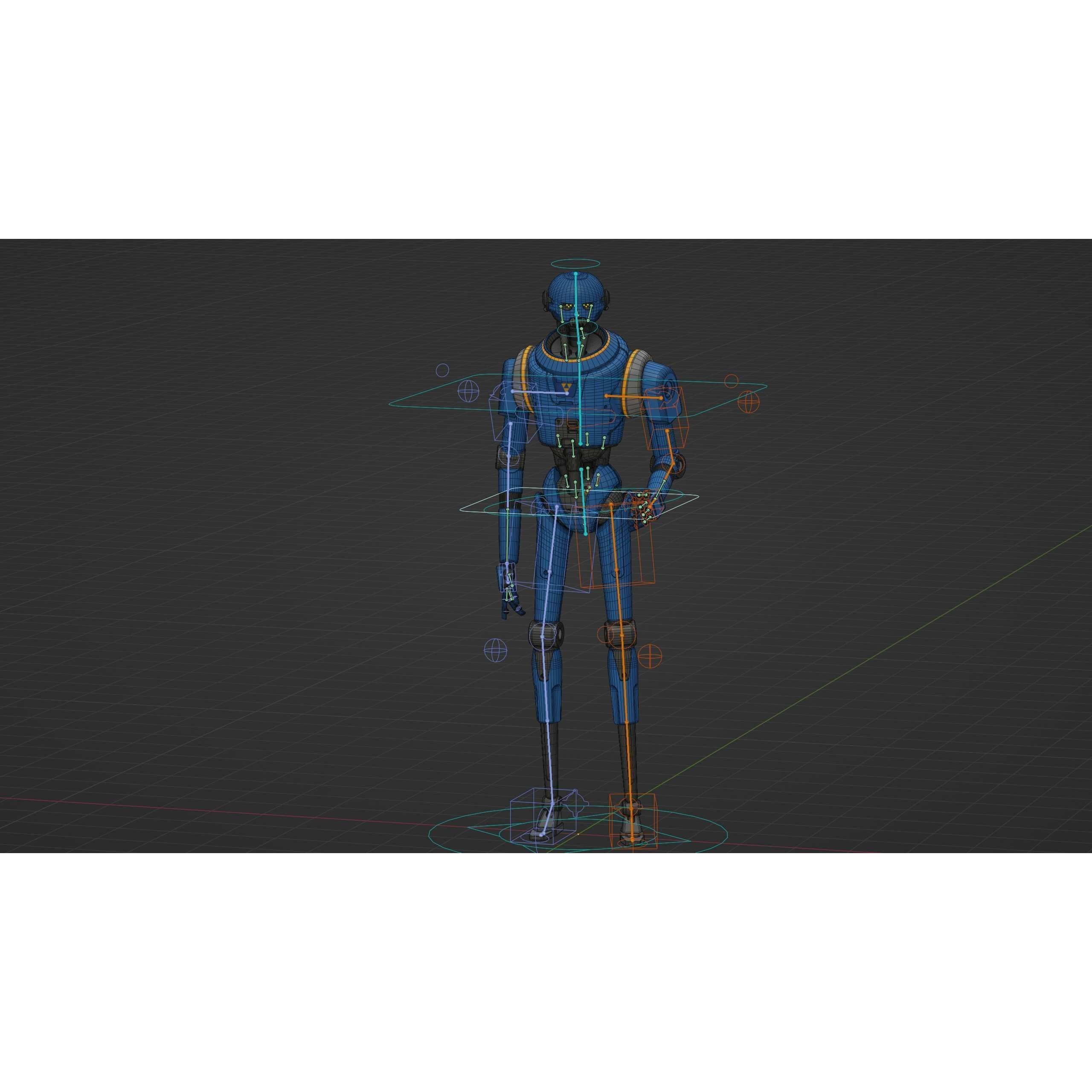 Protocol Droid V-2 - Game-Ready 3D Model - View 38
