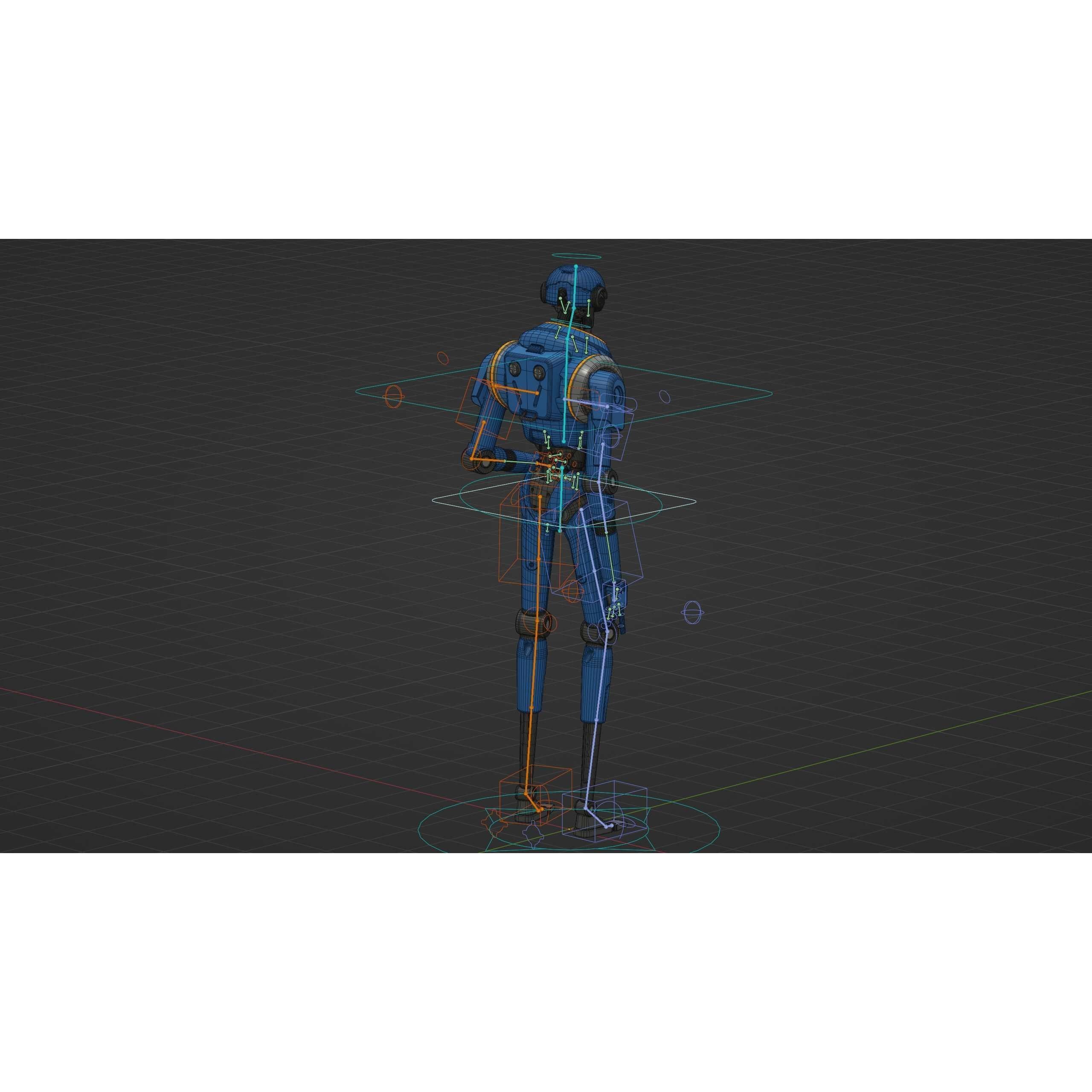 Protocol Droid V-2 - Game-Ready 3D Model - View 39