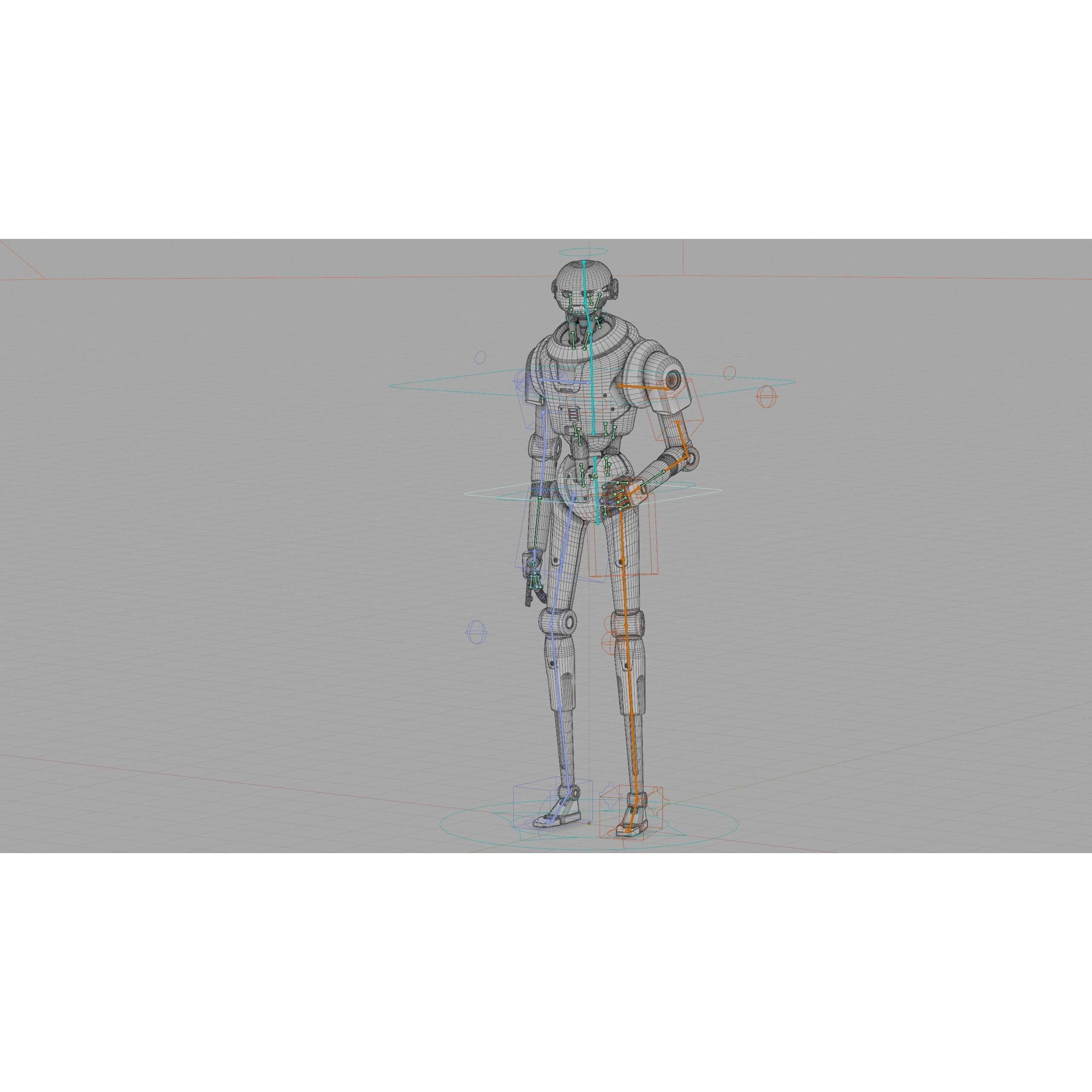Protocol Droid V-2 - Game-Ready 3D Model - View 41