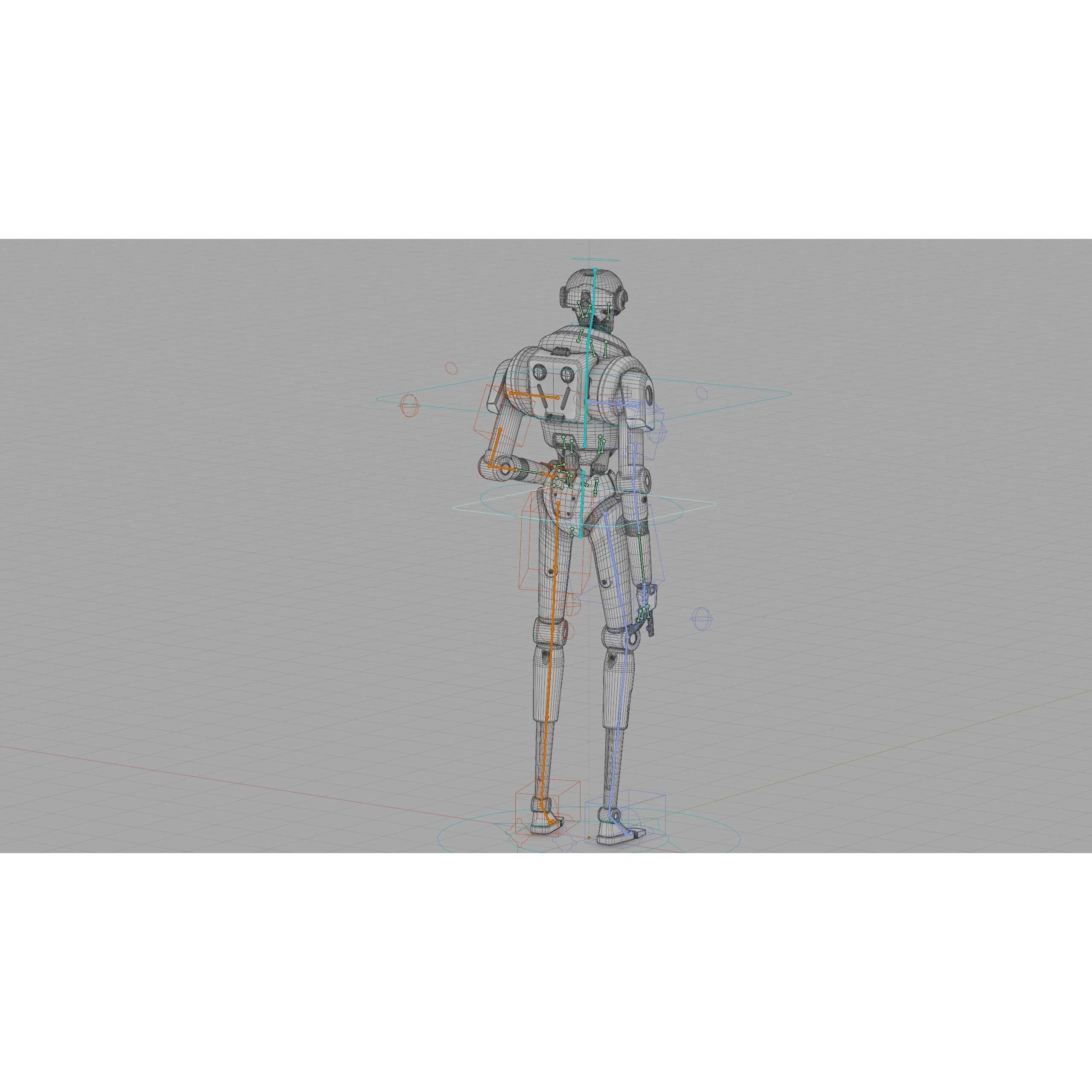 Protocol Droid V-2 - Game-Ready 3D Model - View 42