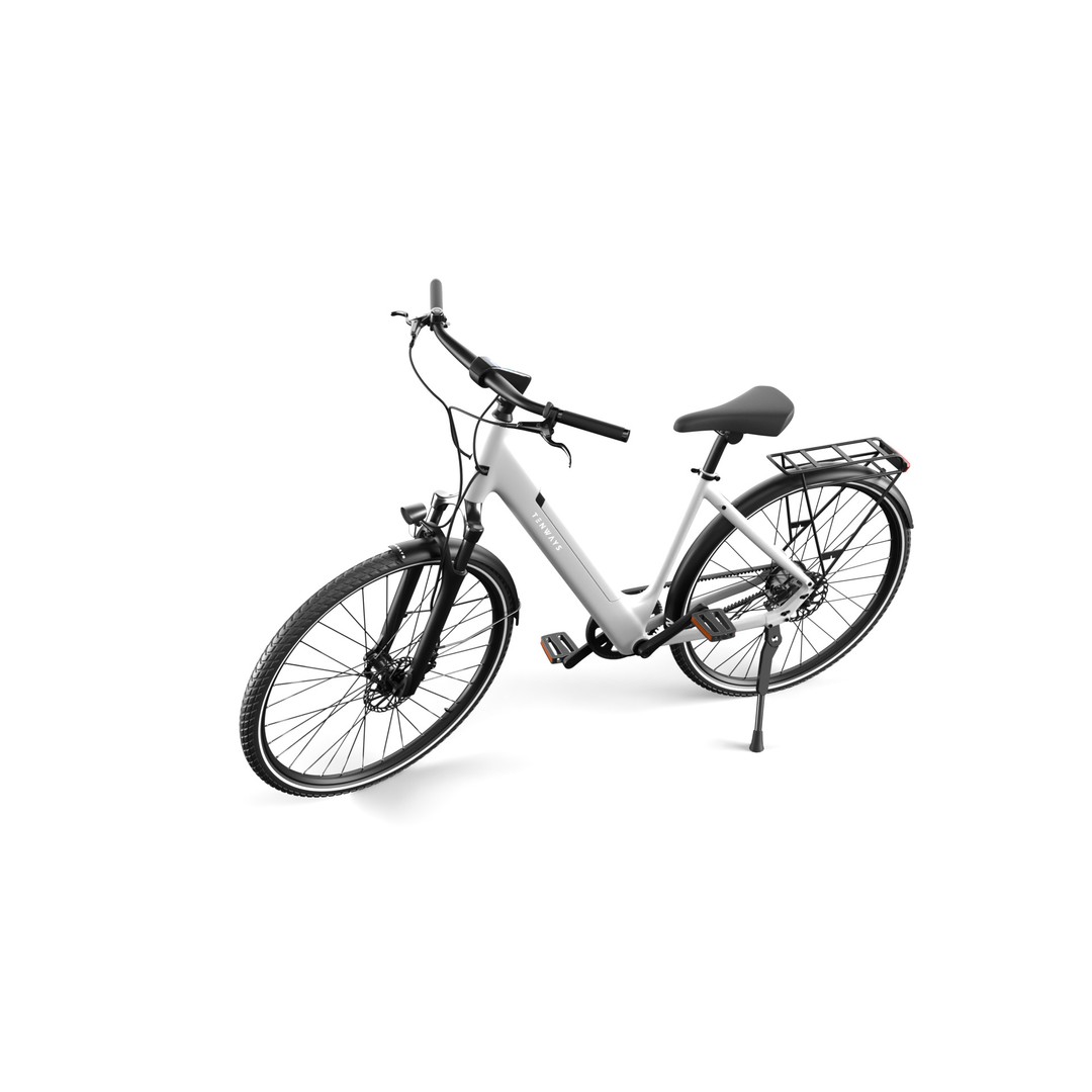 CGO800S 3D Model – Electric Bicycle, PBR Textures, Blender - View 4