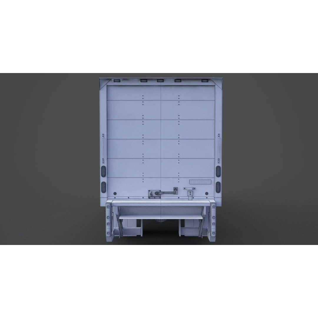 International DuraStar 2002 3D Model – Detailed Truck Asset, FBX, OBJ - View 26