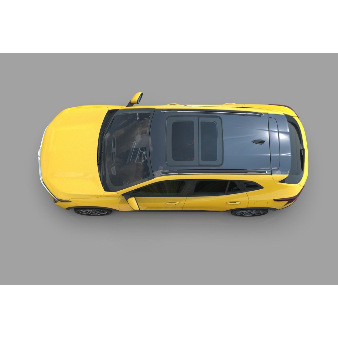Chevrolet Trax RS 2023 3D Model – High Poly Game Asset, FBX & OBJ - View 13