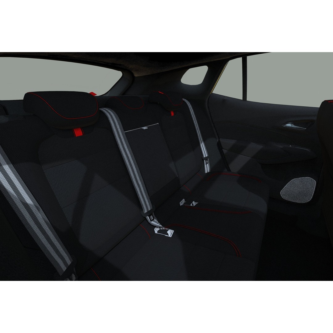Chevrolet Trax RS 2023 3D Model – High Poly Game Asset, FBX & OBJ - View 23