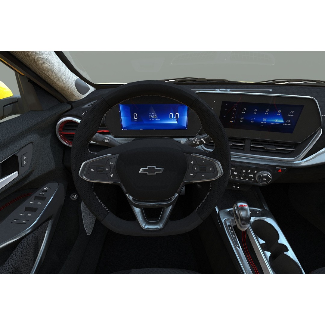 Chevrolet Trax RS 2023 3D Model – High Poly Game Asset, FBX & OBJ - View 24